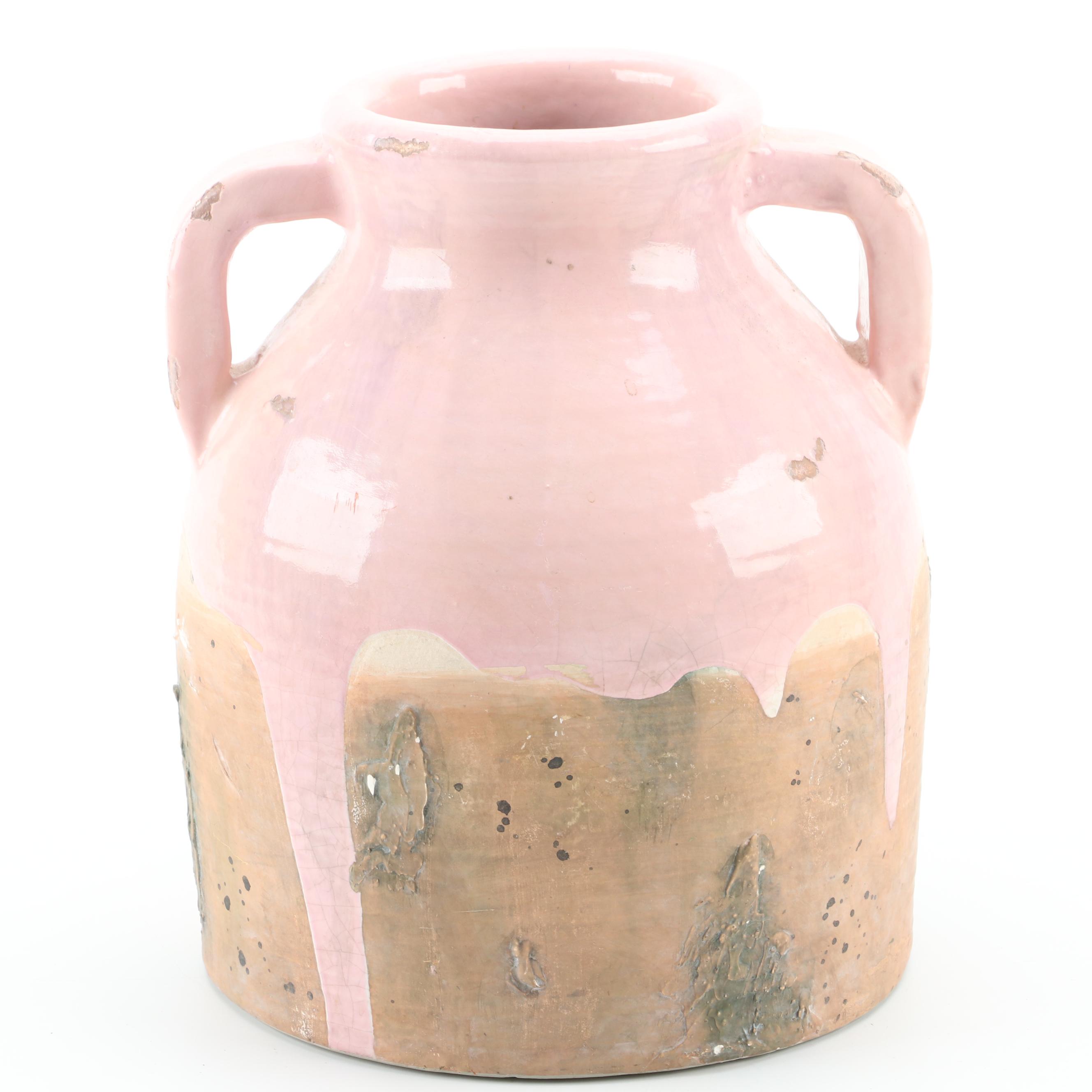 Ballard Designs Mayme Vase Collection Stoneware Jug With Other Stoneware Crock