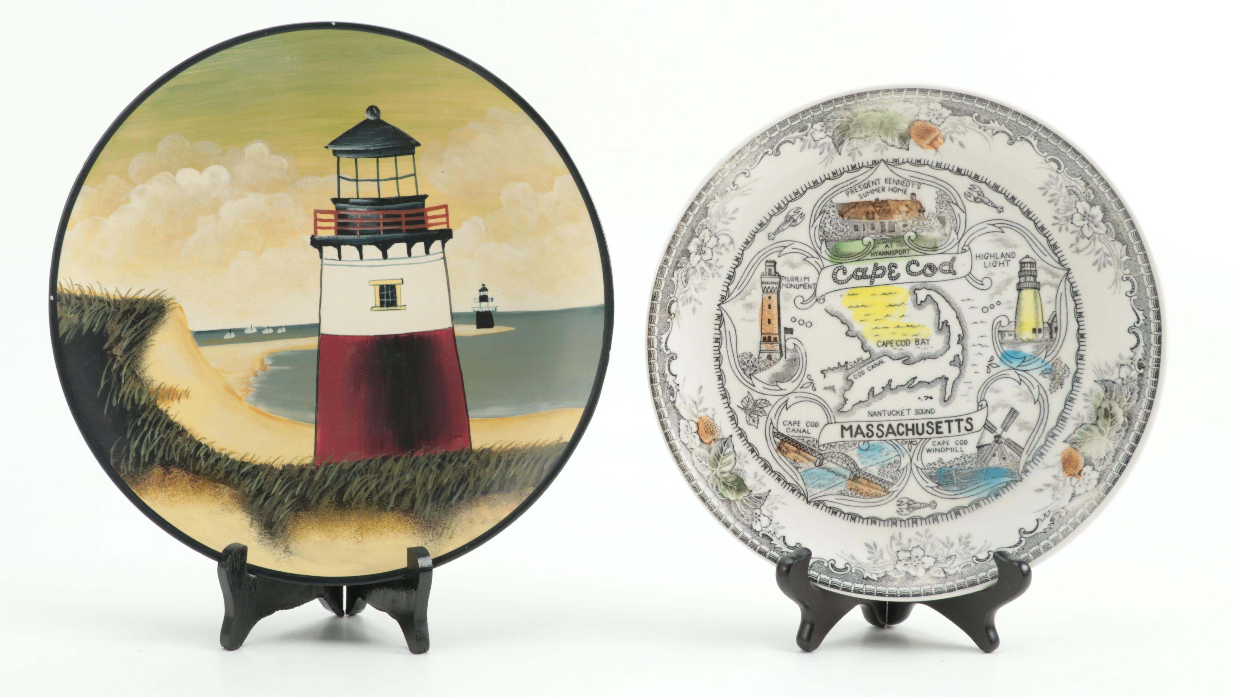 Souvenir Lighthouse Figurines with Other Lighthouse Décor