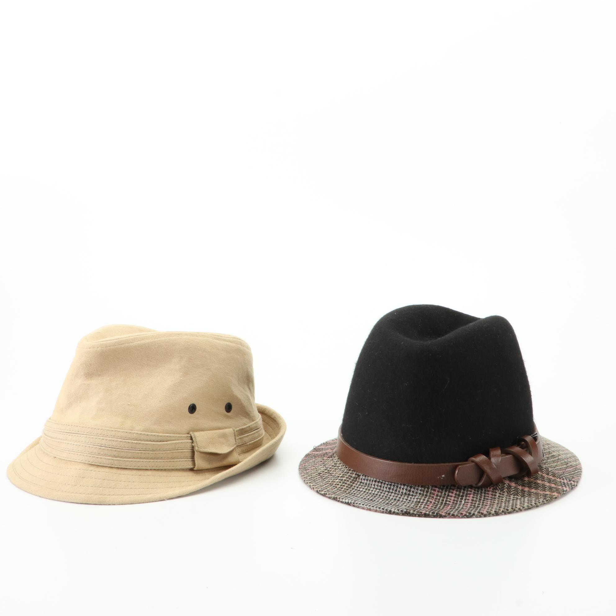 David Hanna & Sons Ltd. Eske Tweed Bucket Hat and Other Trilby/Fedora Hats