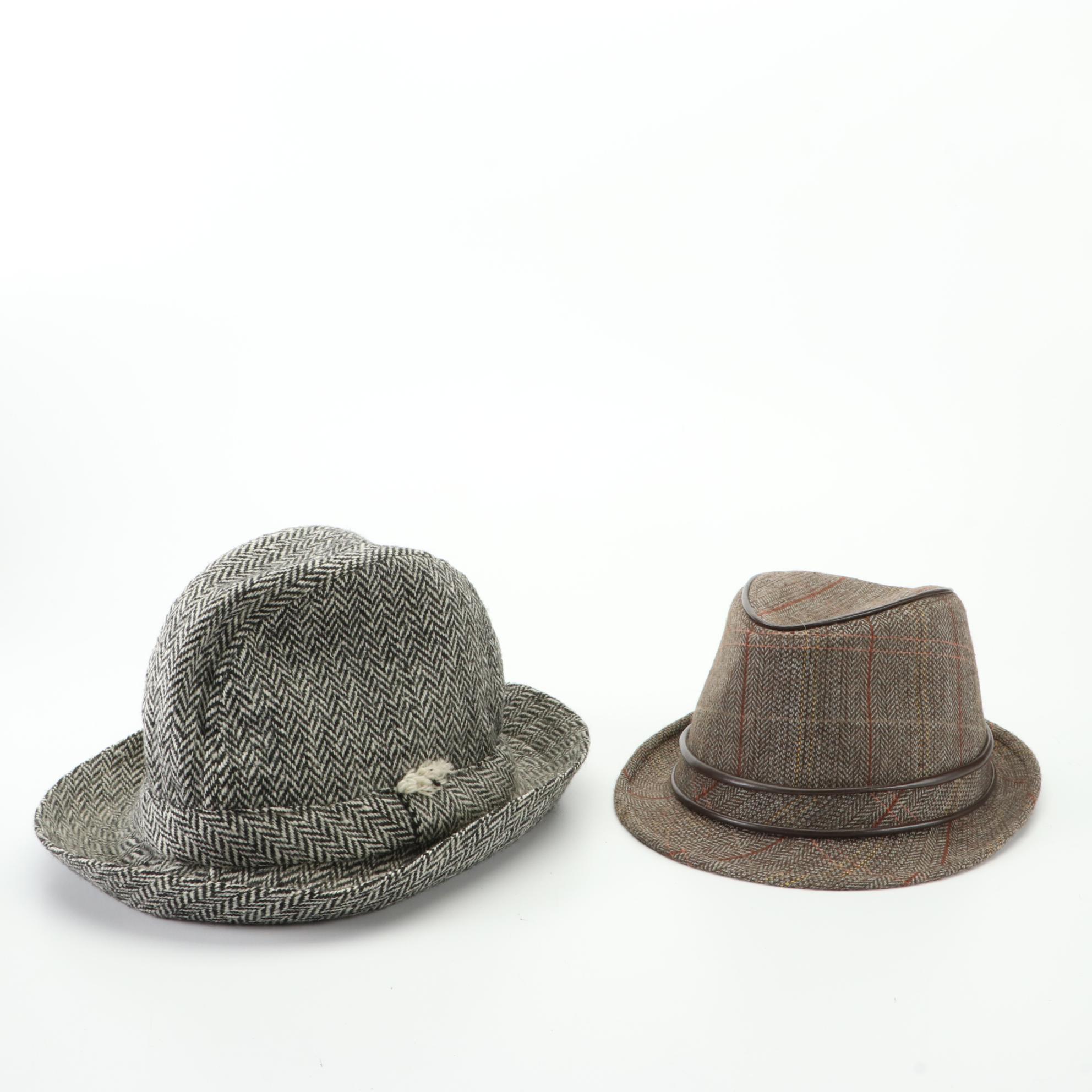 David Hanna & Sons Ltd. Eske Tweed Bucket Hat and Other Trilby/Fedora Hats