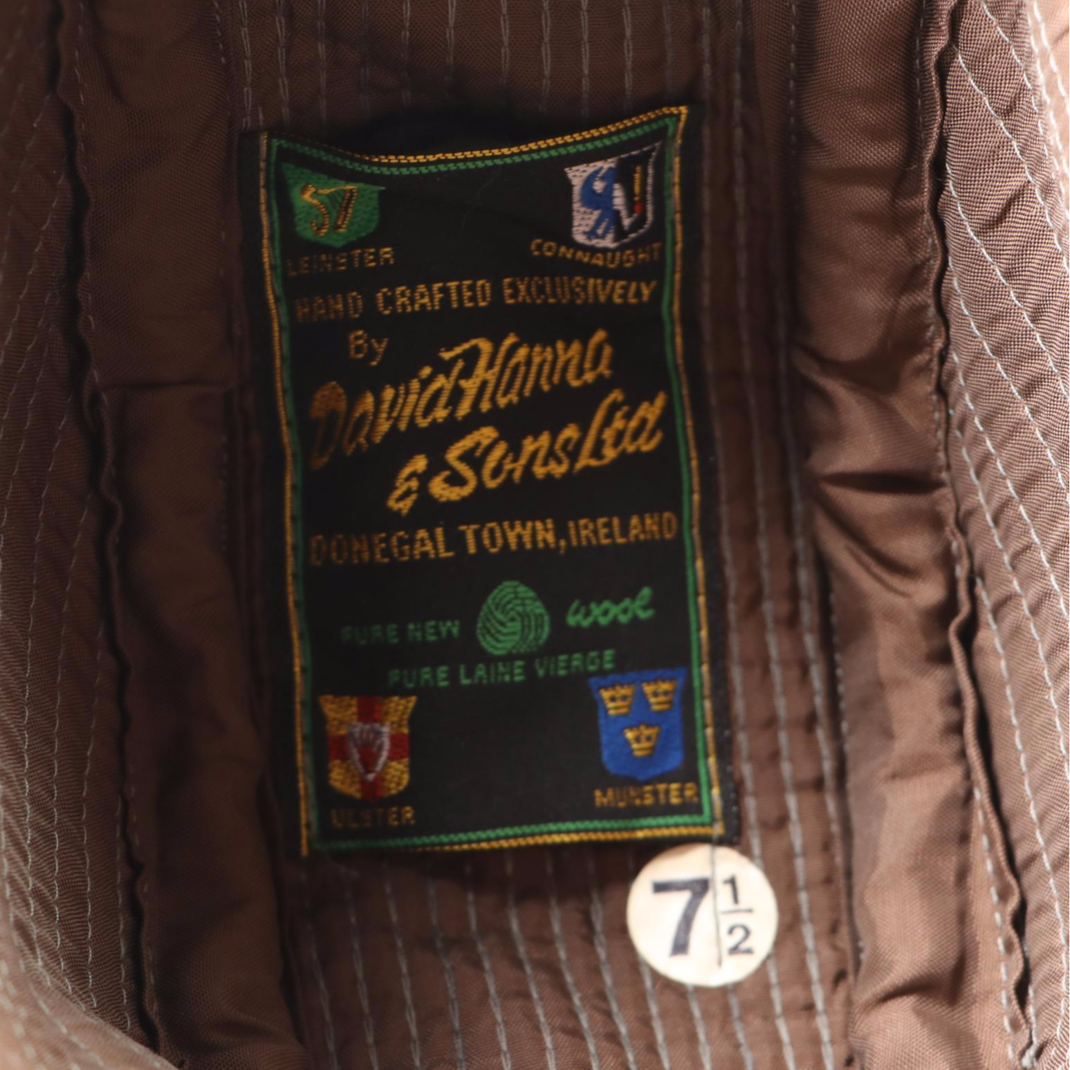 David Hanna & Sons Ltd. Eske Tweed Bucket Hat and Other Trilby/Fedora Hats