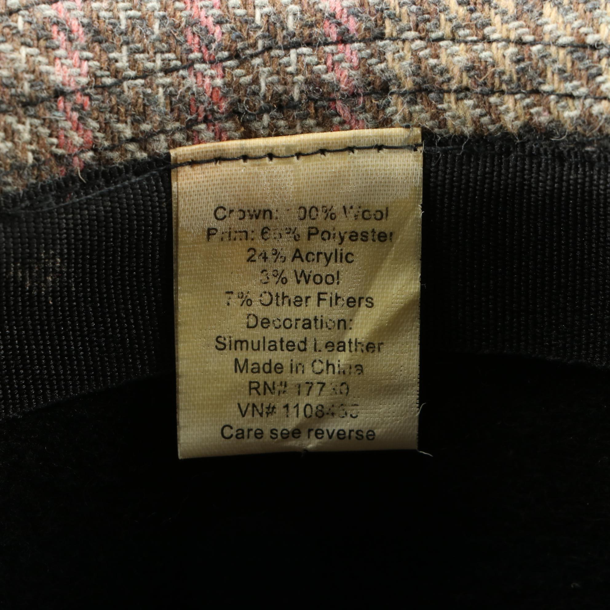 David Hanna & Sons Ltd. Eske Tweed Bucket Hat and Other Trilby/Fedora Hats