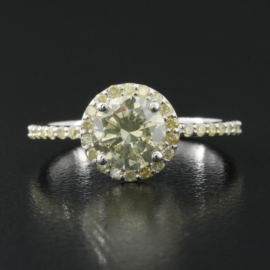 14K 1.46 CTW Diamond Ring