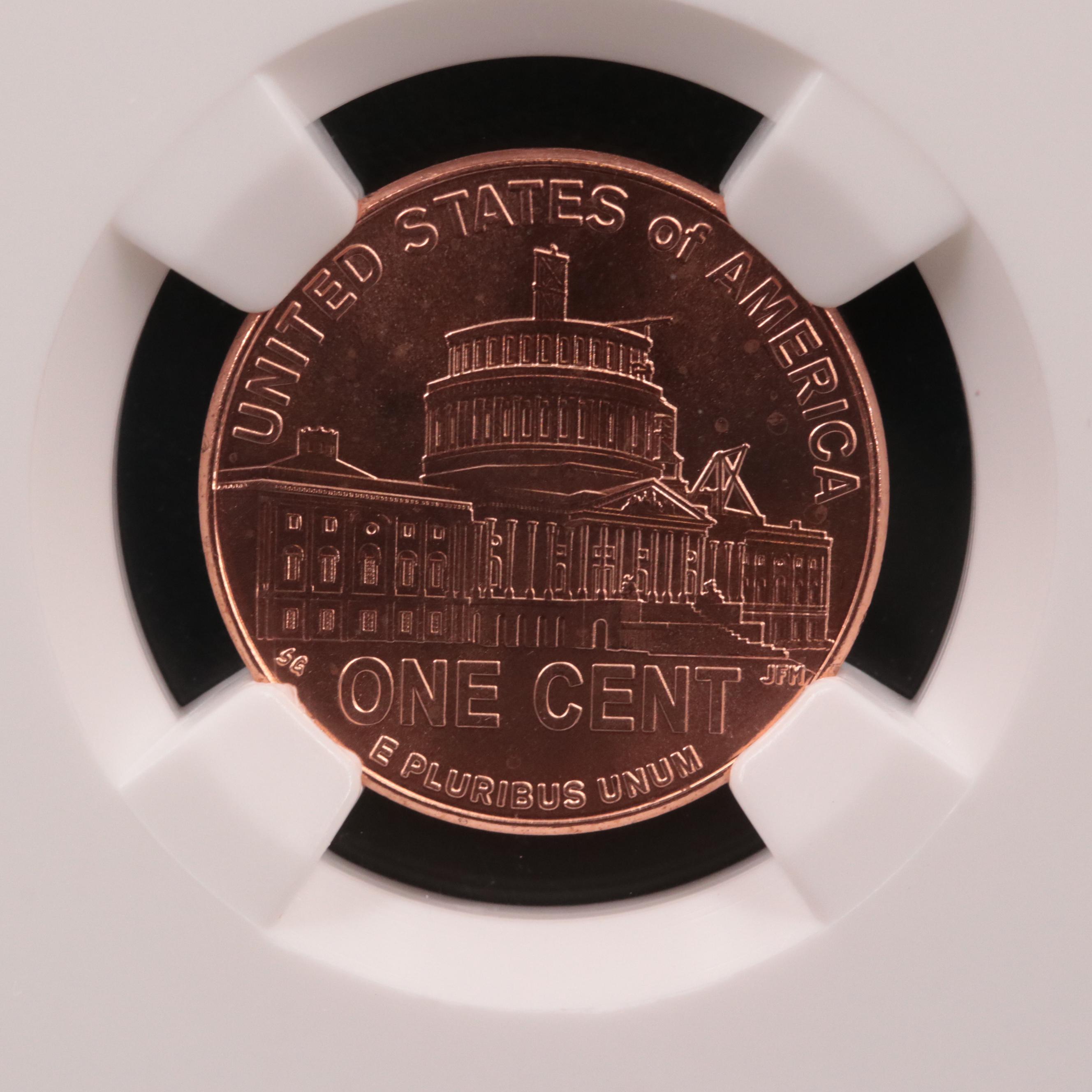 NGC Graded MS66 RD 2009 First Day Ceremony "Presidency" Lincoln Cent