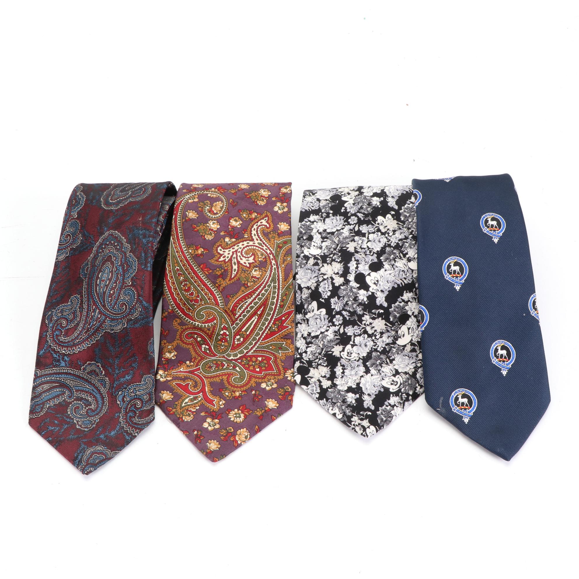 Disney, Looney Tunes, Donna Karan, and More Neckties