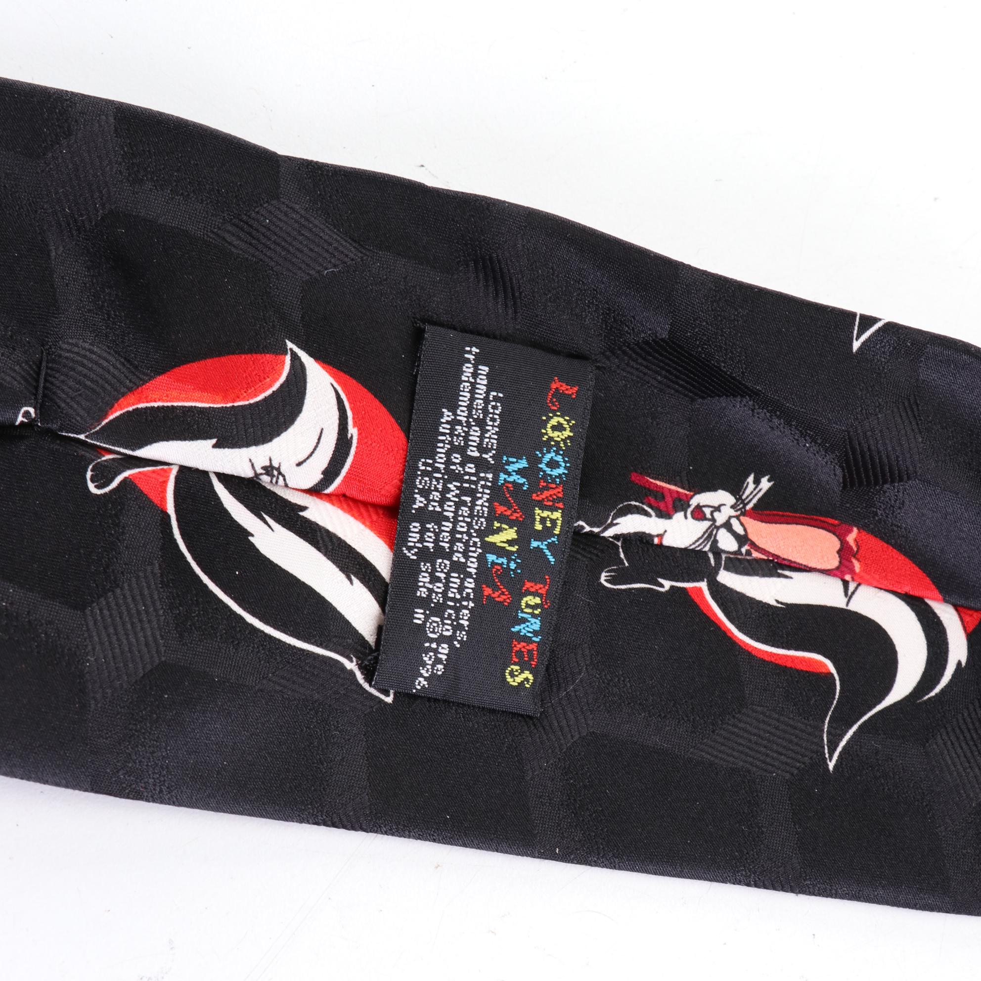 Disney, Looney Tunes, Donna Karan, and More Neckties