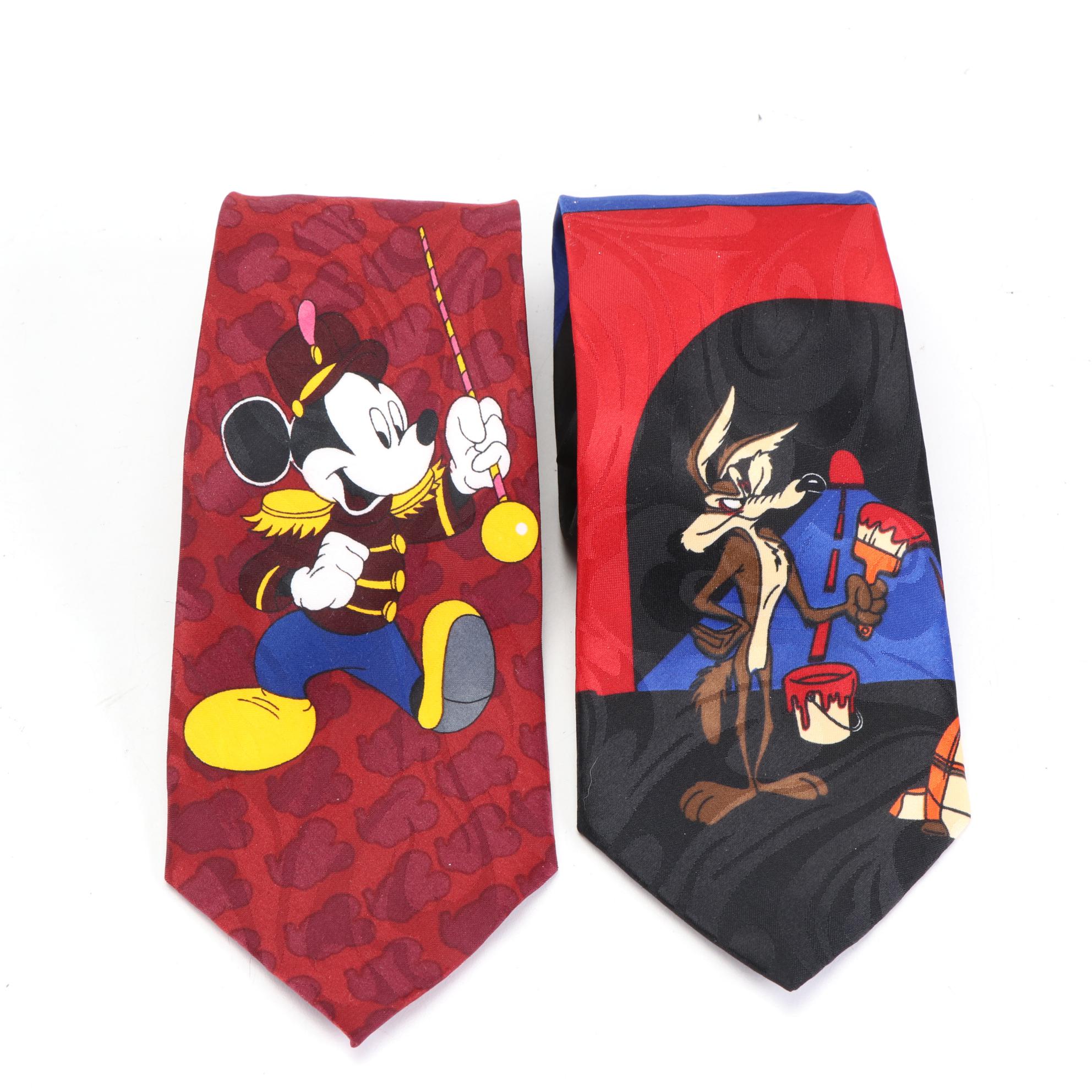 Disney, Looney Tunes, Donna Karan, and More Neckties