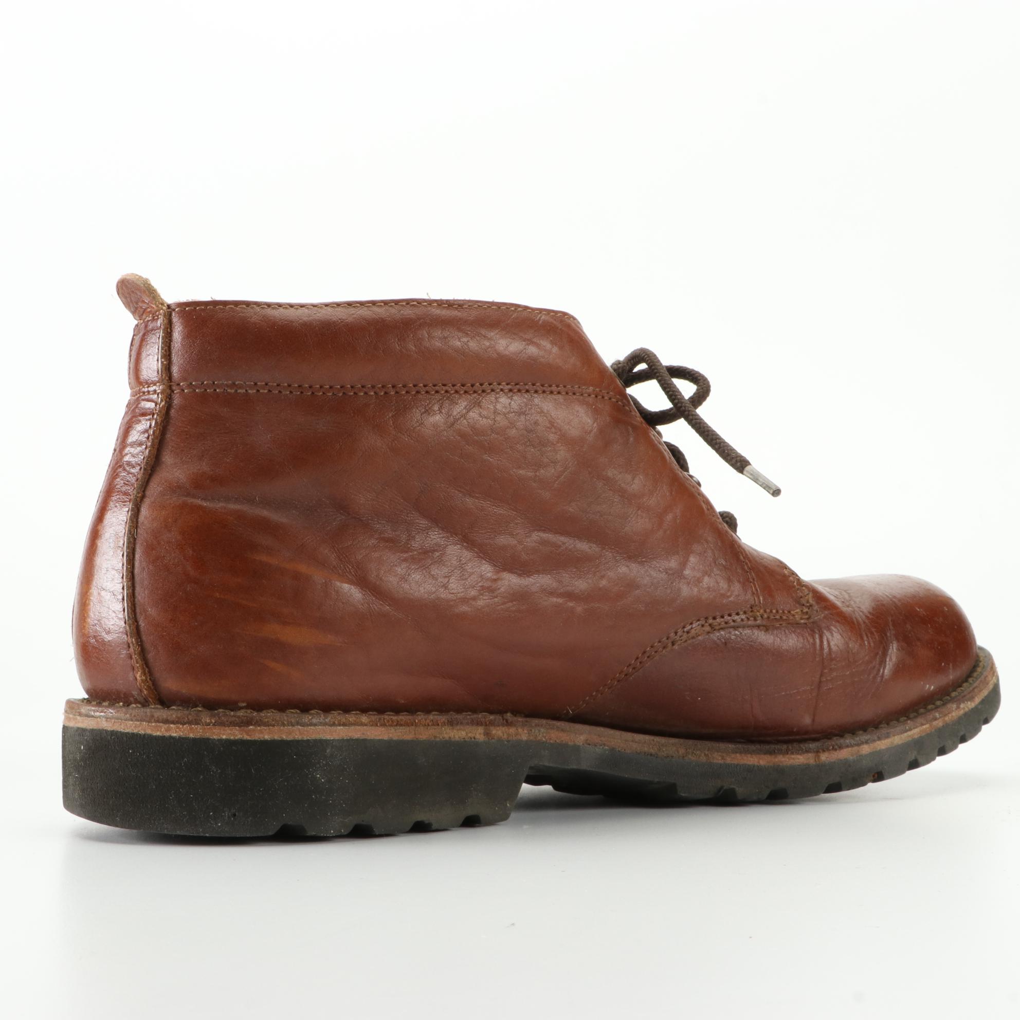 Men's H.S. Trask Bridger Chukka Boots in American Bison Leather with Box