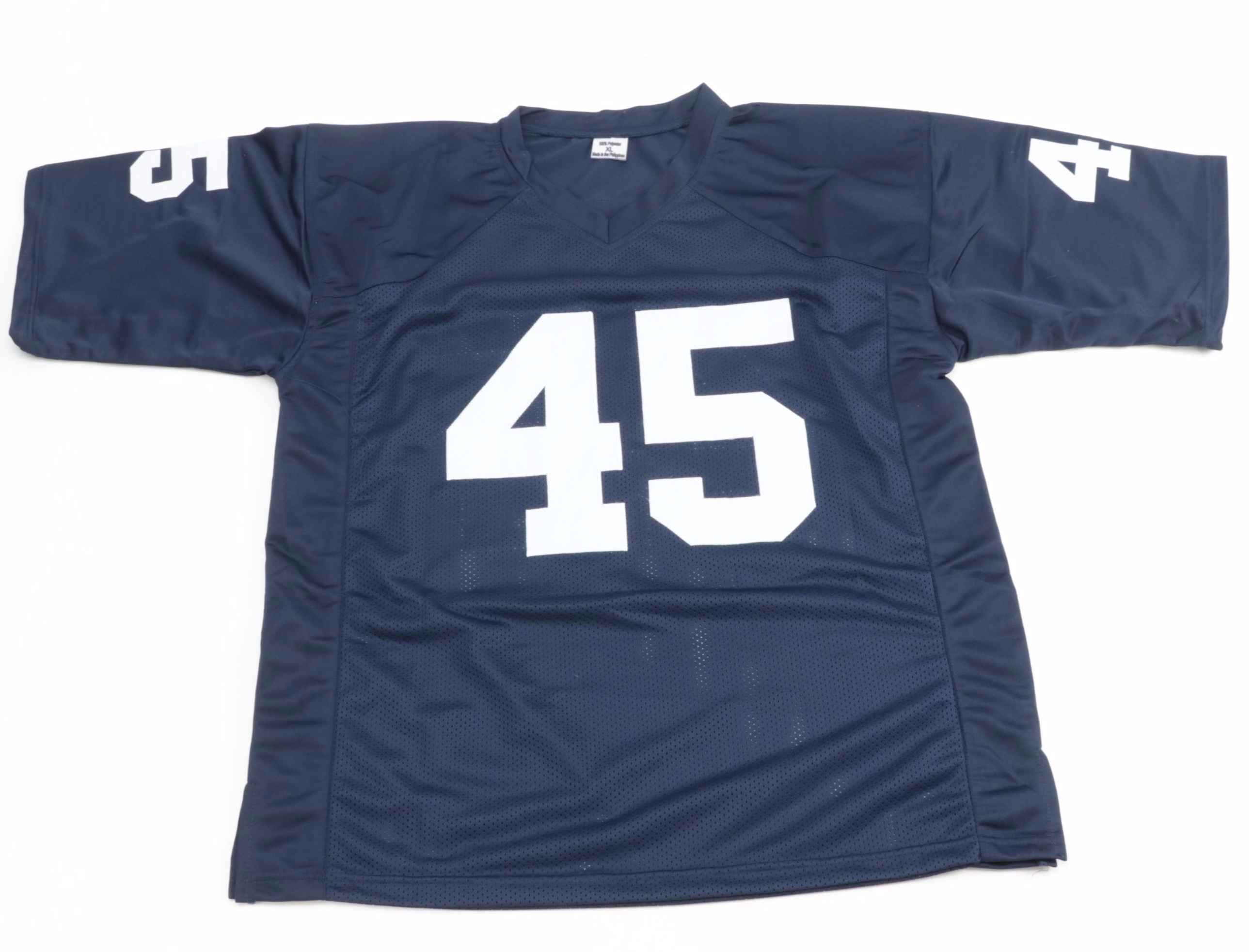 Rudy Ruettiger Signed University of Notre Dame Fighting Irish Football Jersey