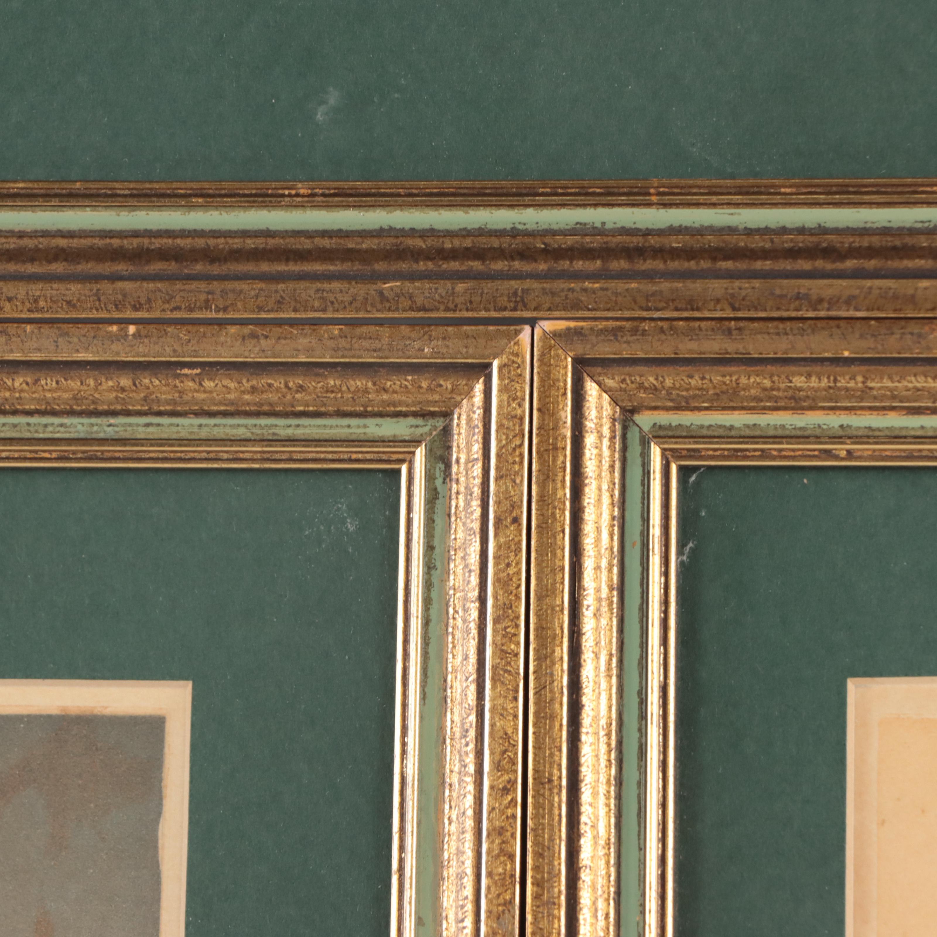 Eugène-Louis Véder Aquatint Etchings of Parisian City Scenes, Circa 1920