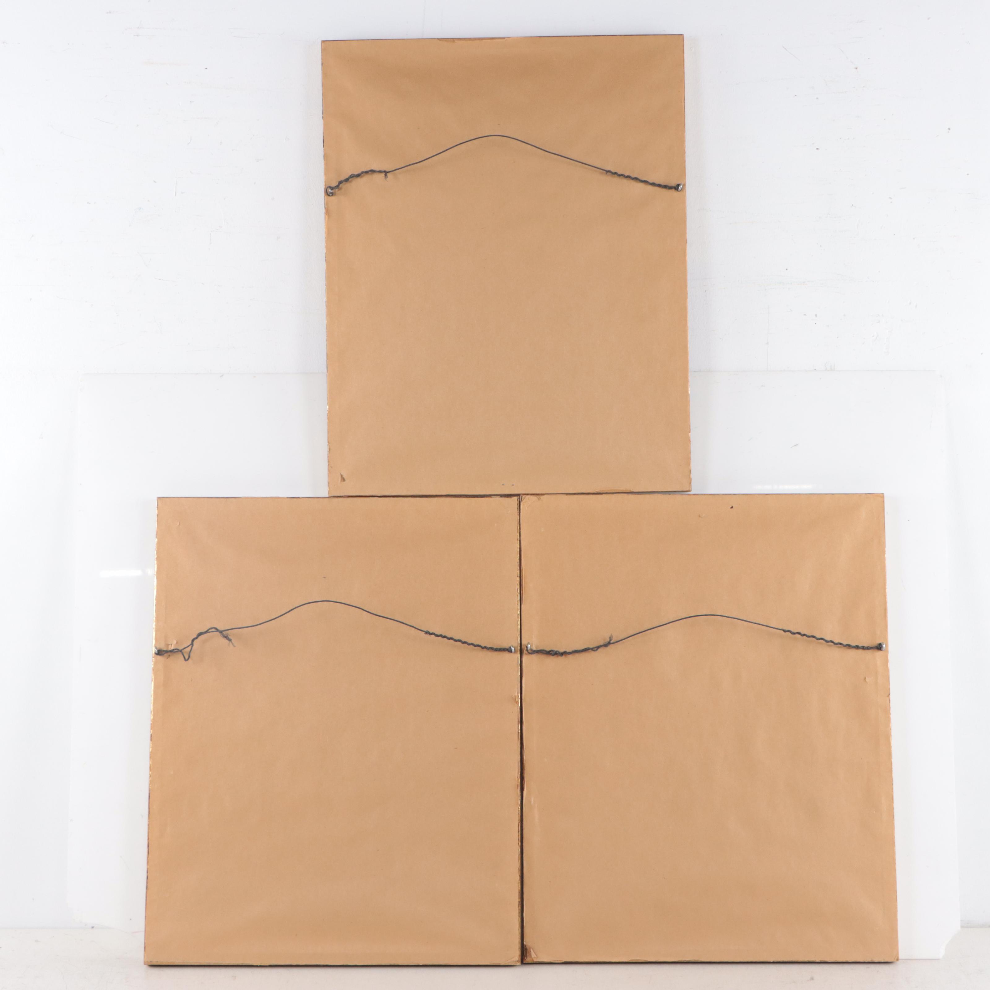 Eugène-Louis Véder Aquatint Etchings of Parisian City Scenes, Circa 1920