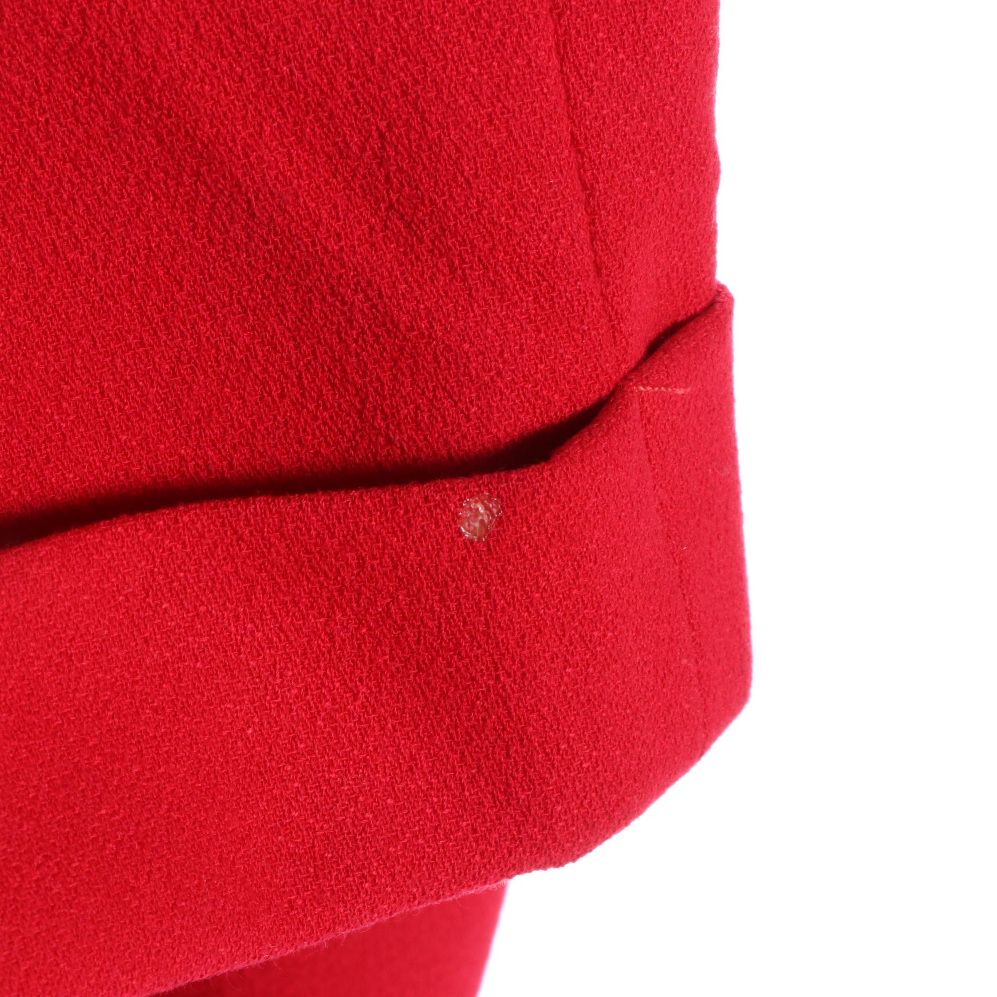 Alice + Olivia Button-Down Shirt with Lambskin Trim and Crepe Trousers