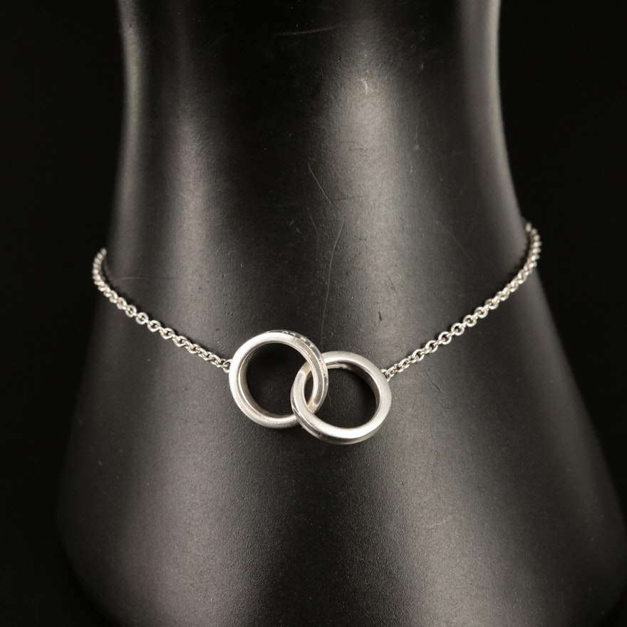 Tiffany & Co. "Atlas" Sterling Interlocking Circle Bracelet