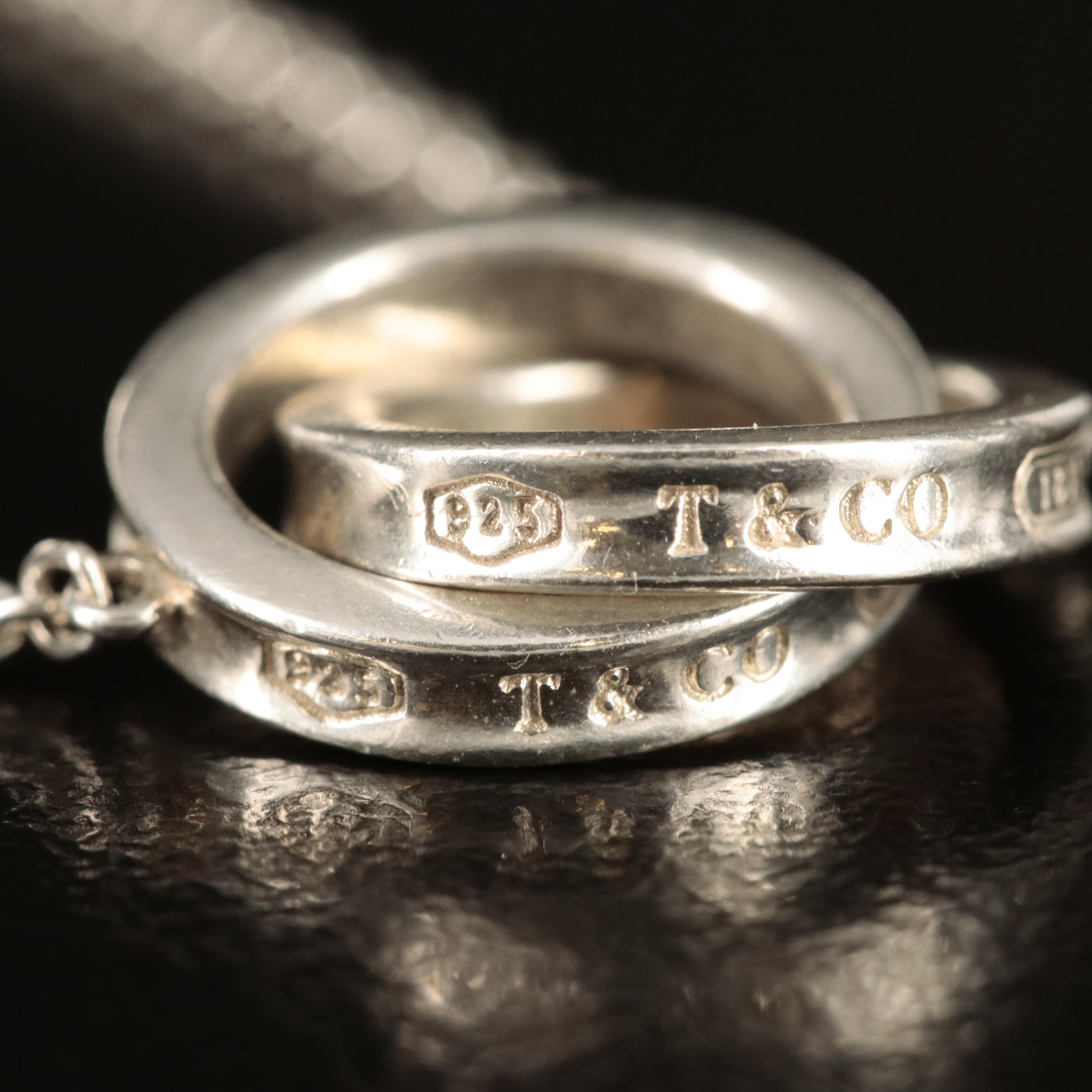 Tiffany & Co. "Atlas" Sterling Interlocking Circle Bracelet