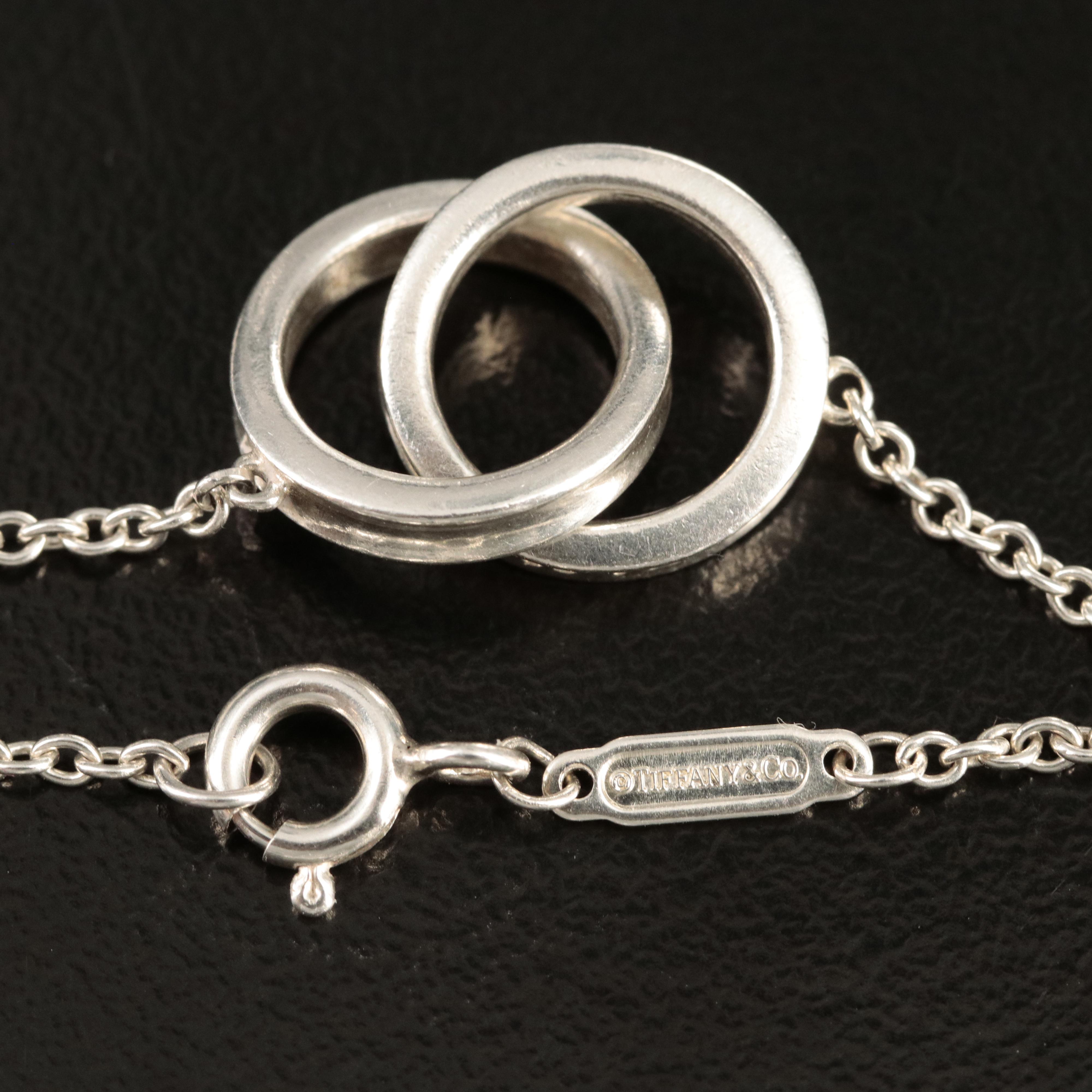 Tiffany & Co. "Atlas" Sterling Interlocking Circle Bracelet