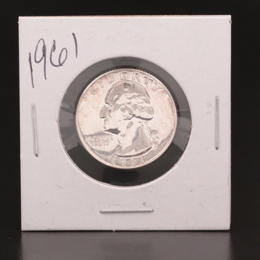 1961 Washington Silver Proof Quarter