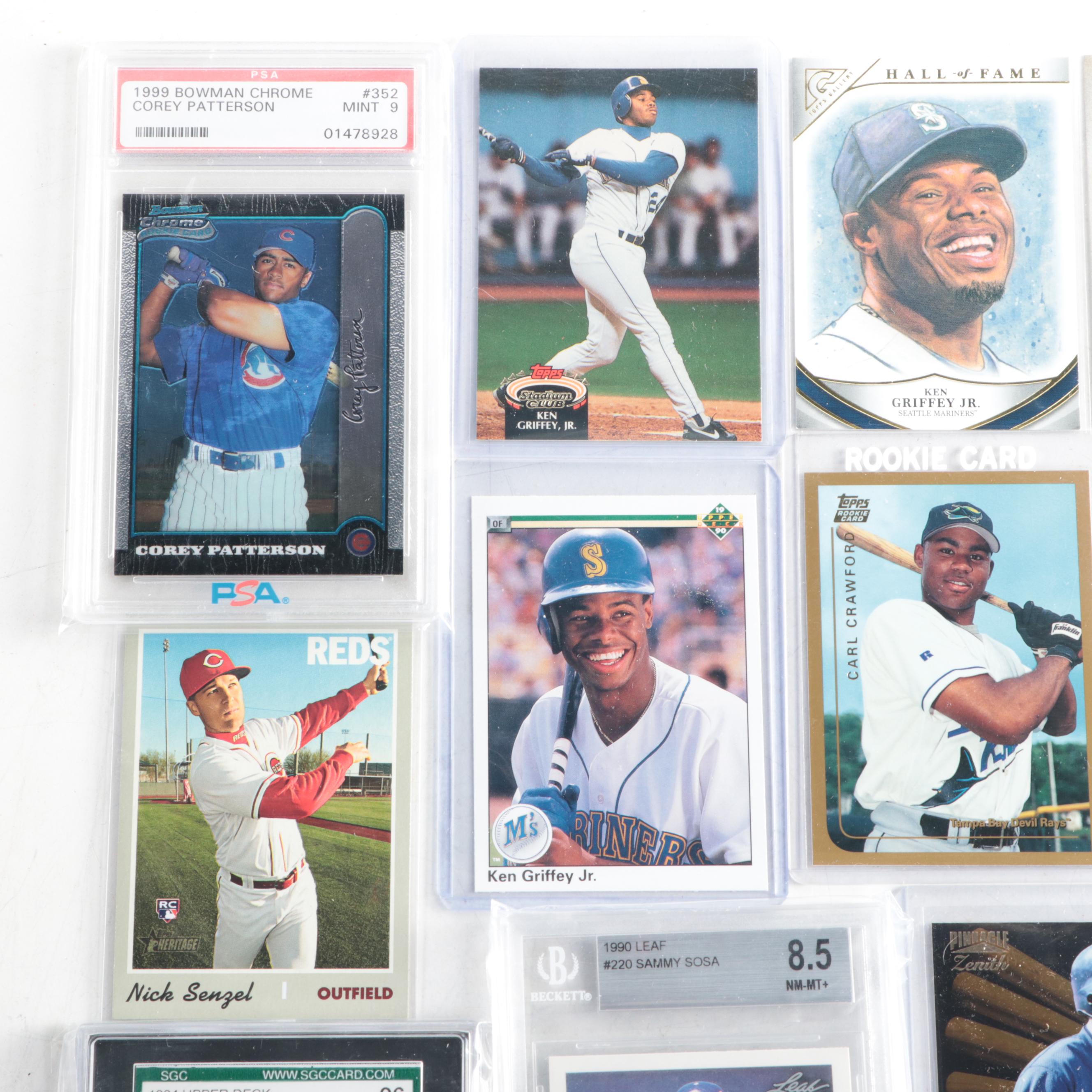 Topps, Other Baseball Cards with Ohtani, Graded Sosa and More, 1990s–2020s