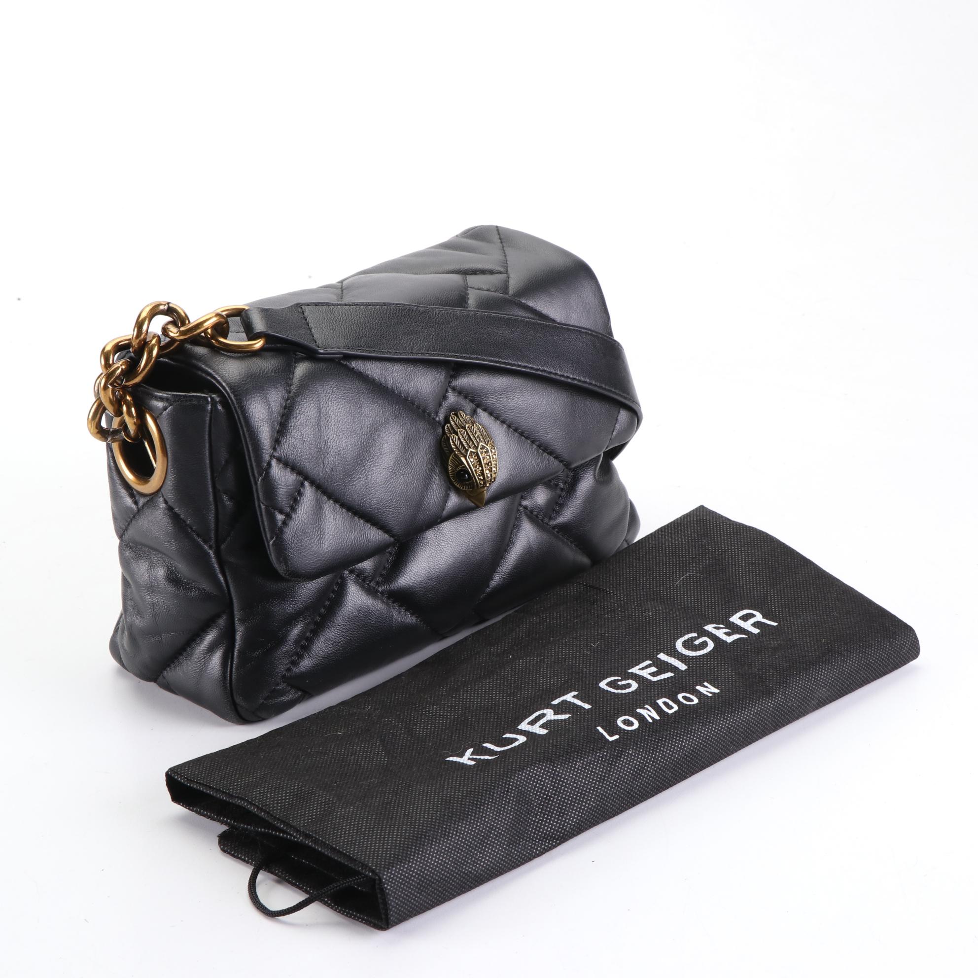 Kurt Geiger Kensington Shoulder Bag in Quilted Leather