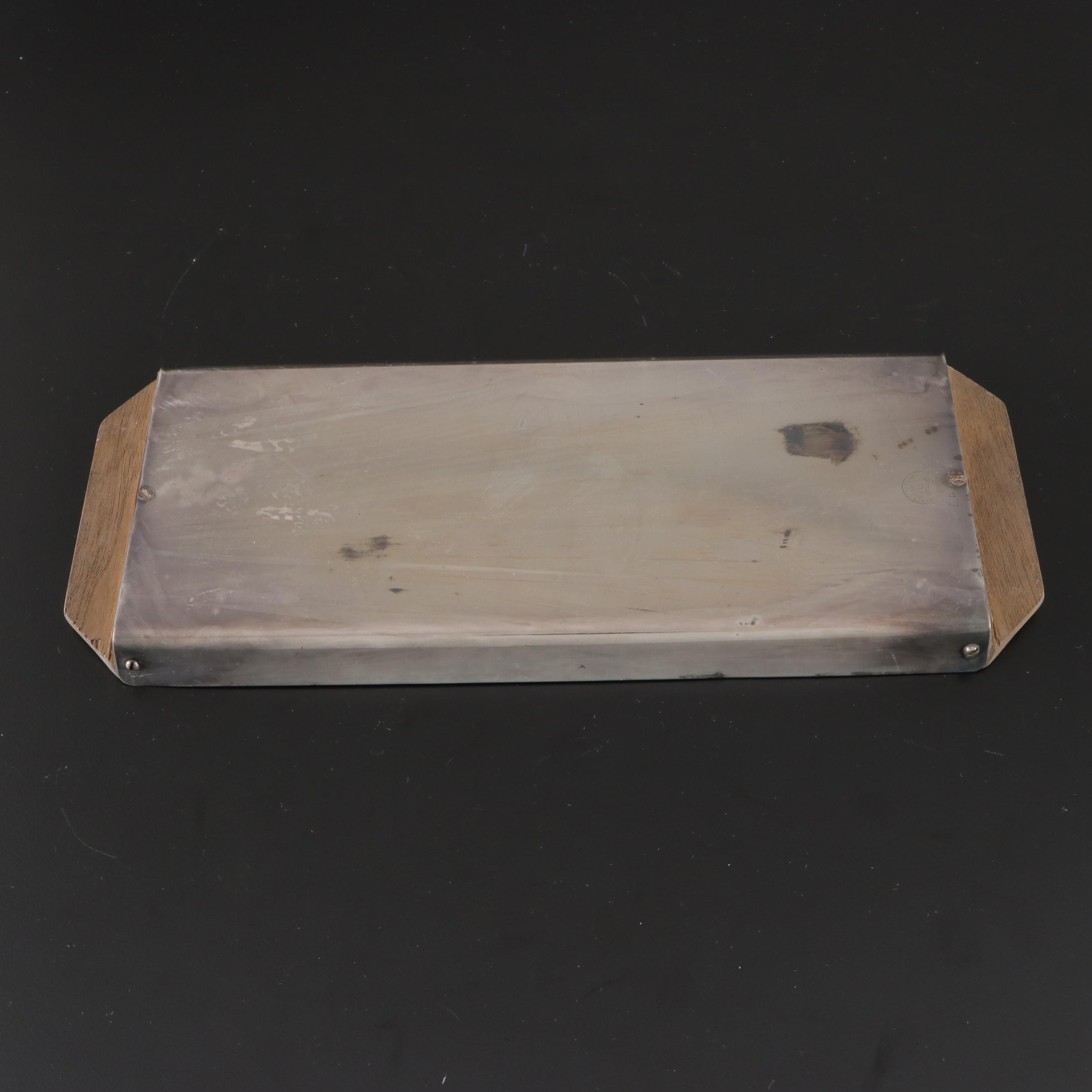 Queen City Silver Co. Art Deco Cream and Sugar with Other Silver Plate Serveware