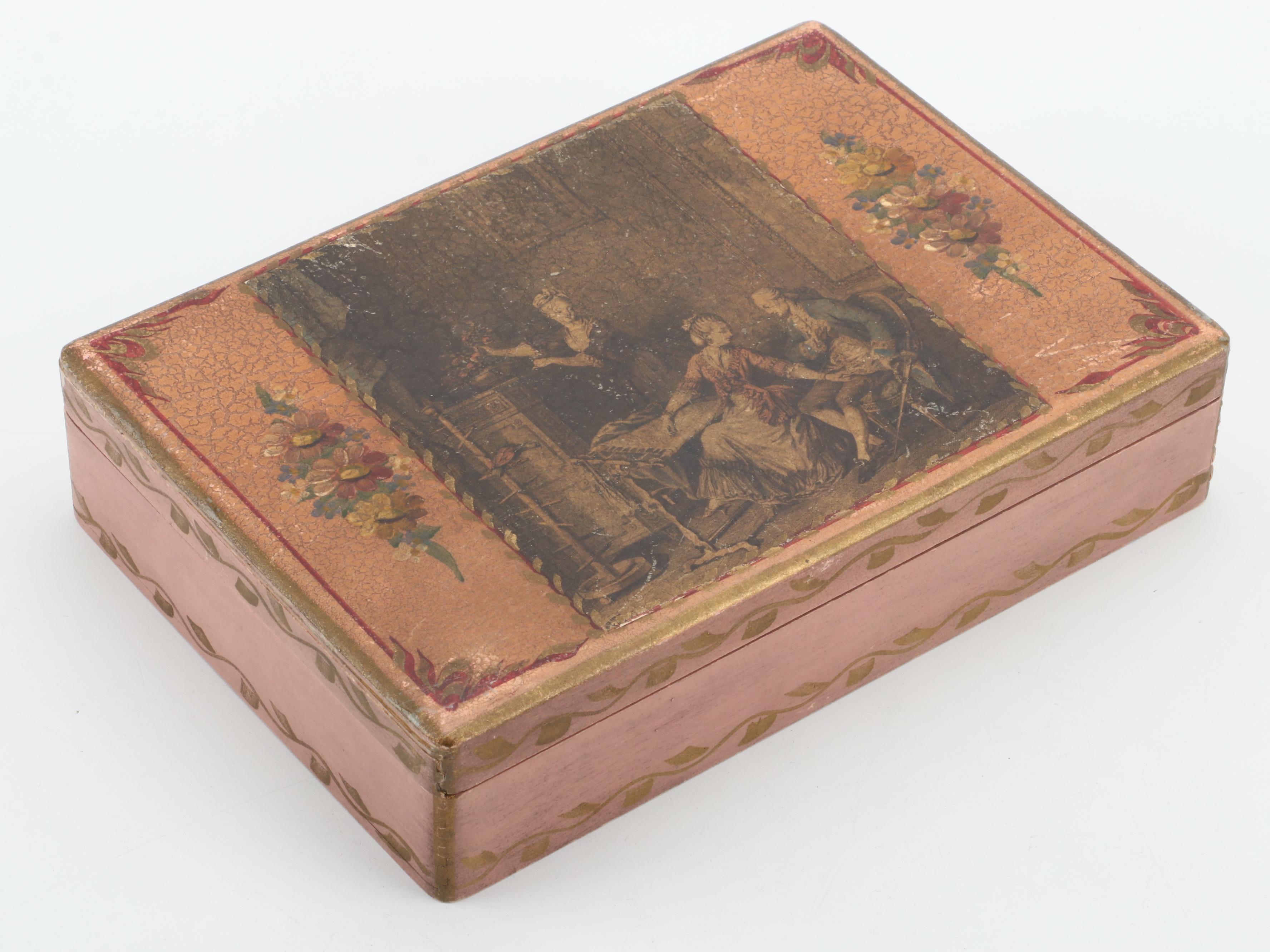 French and Other Victorian and Art Nouveau Boxes, Late 19th / Early 20th Century