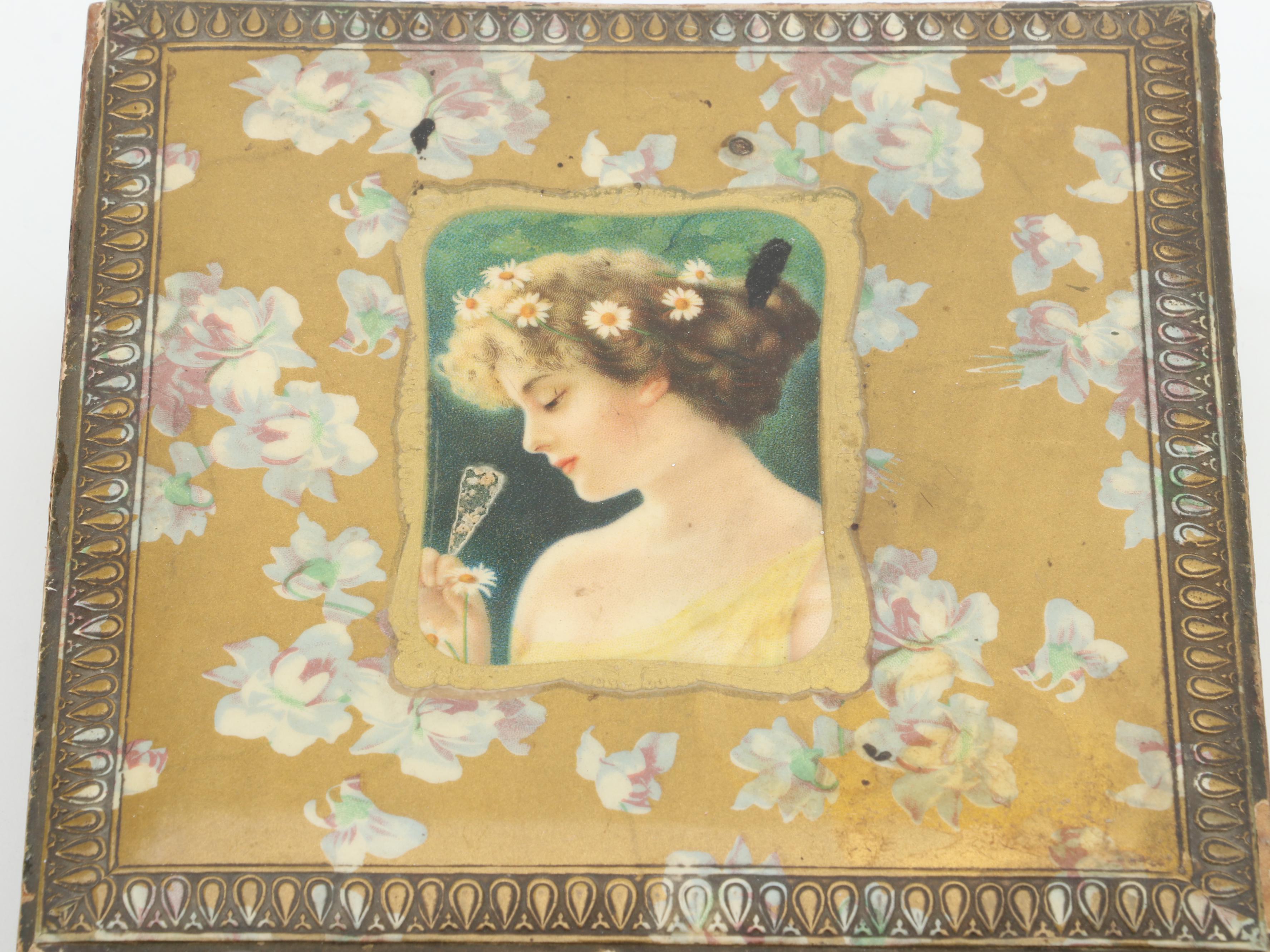 French and Other Victorian and Art Nouveau Boxes, Late 19th / Early 20th Century