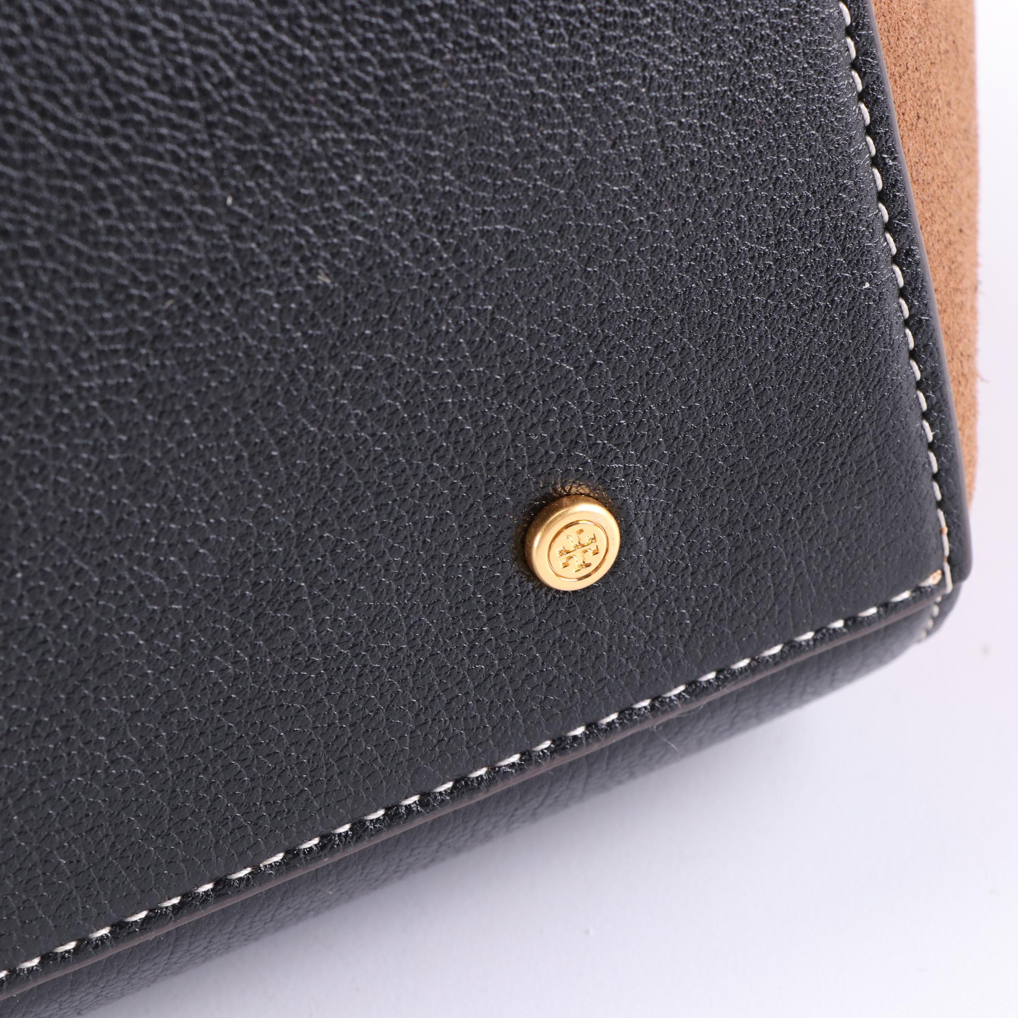 Tory Burch Juliette Satchel in Mixed Materials