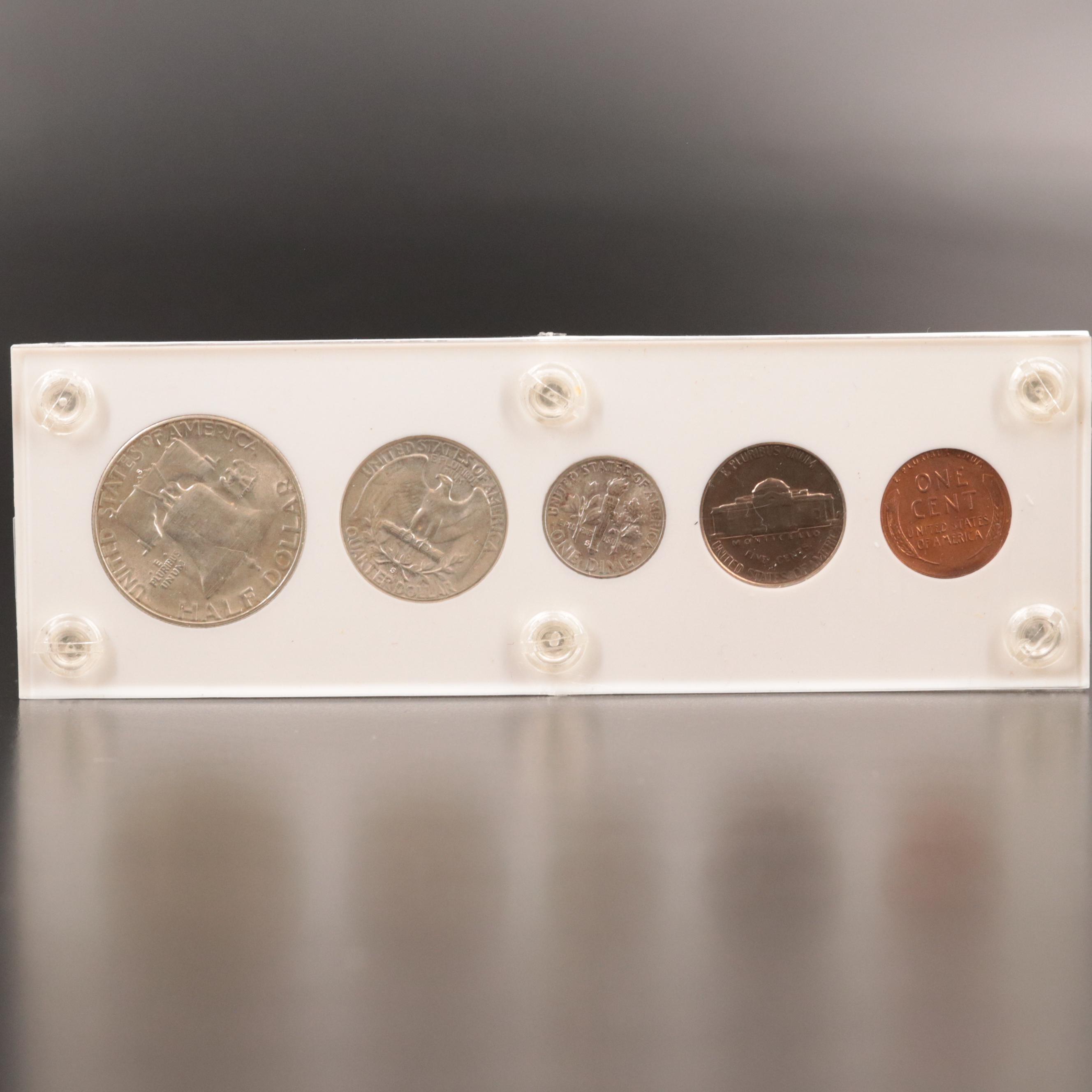 Uncirculated 1954-S Year Set of United States Coins