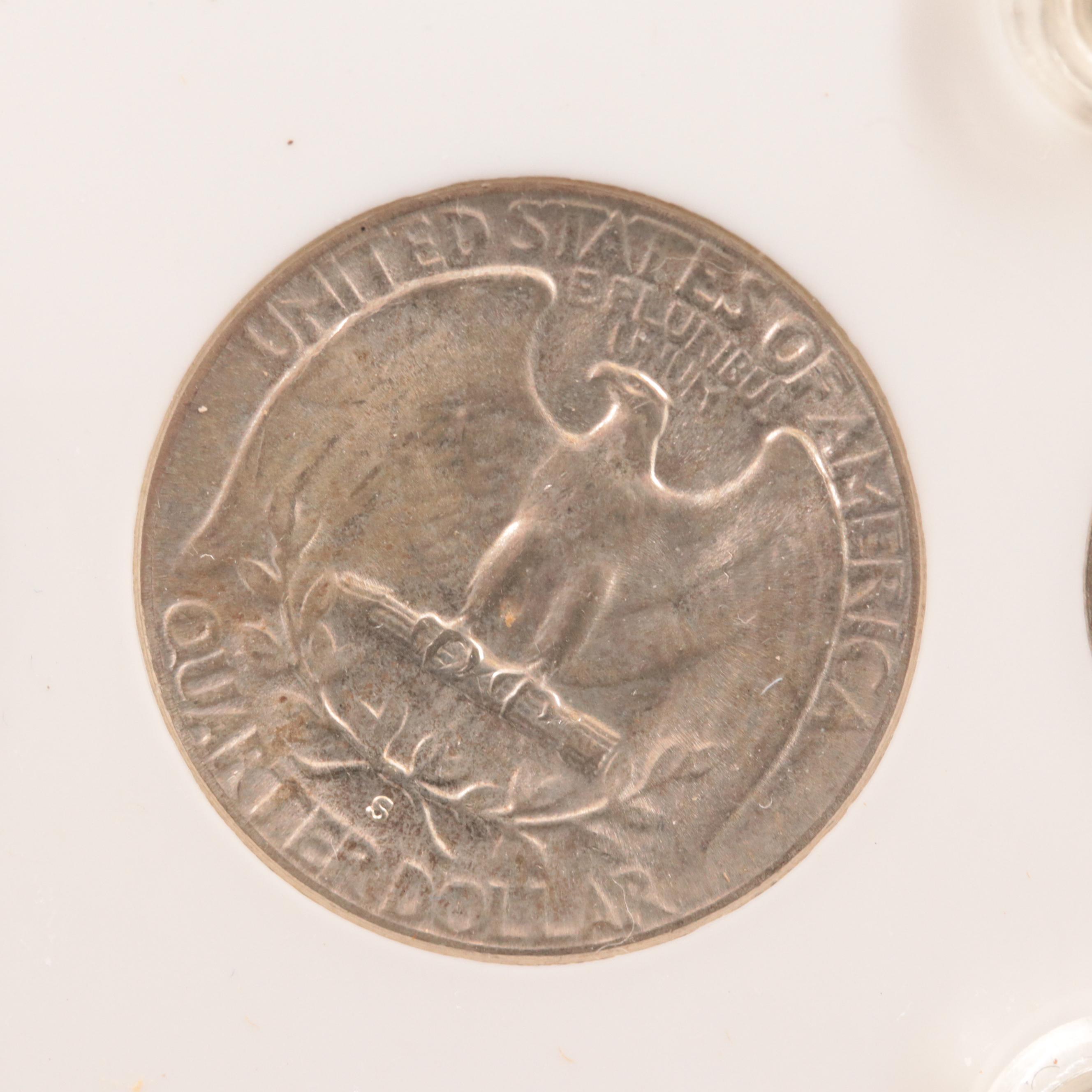 Uncirculated 1954-S Year Set of United States Coins