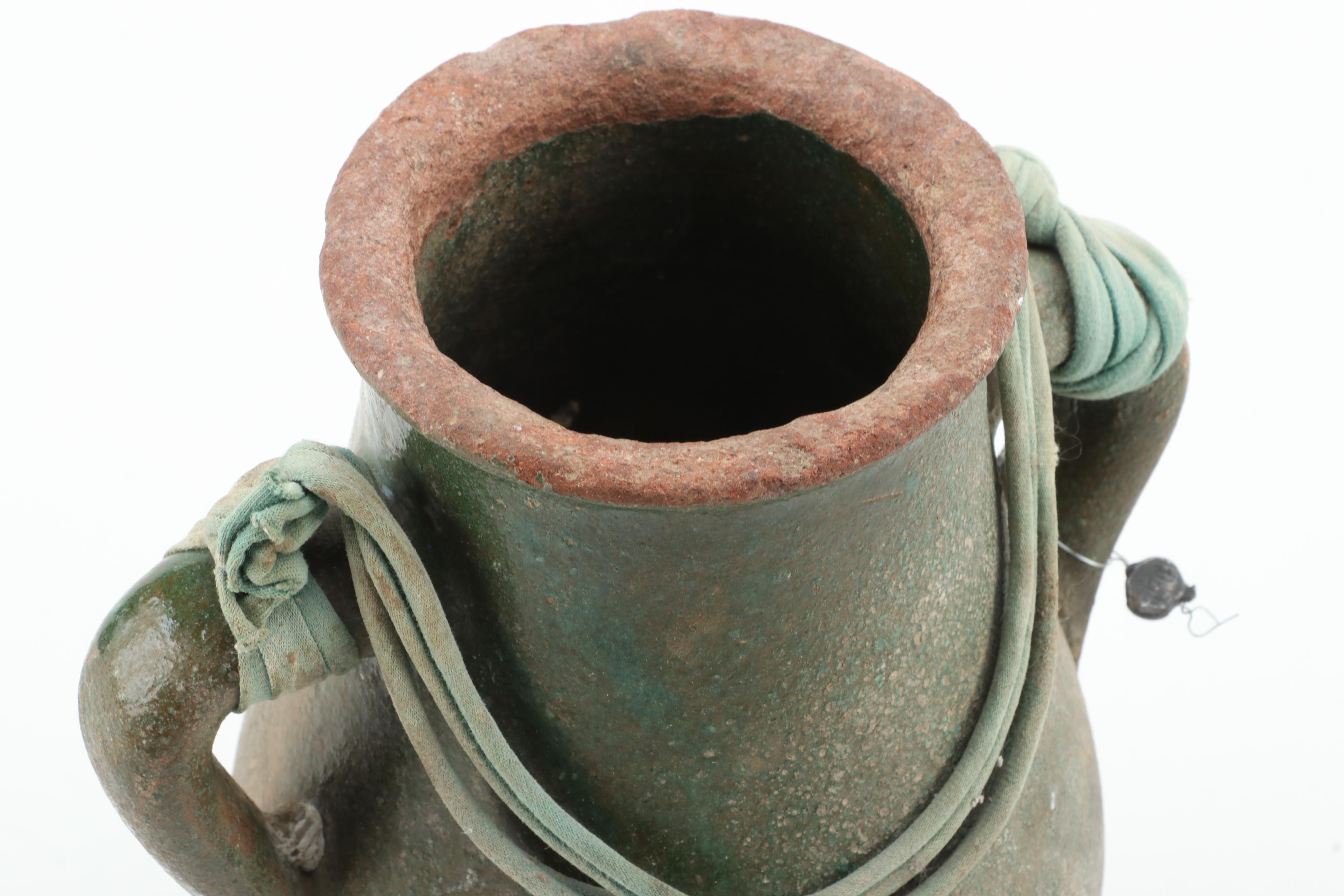 Earthenware Amphora Jug and Vase