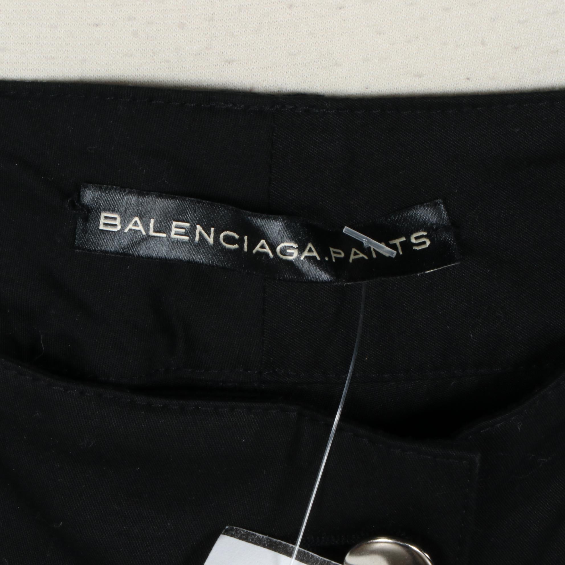 Balenciaga Low-Rise Pants in Stretch Cotton, New with Tag