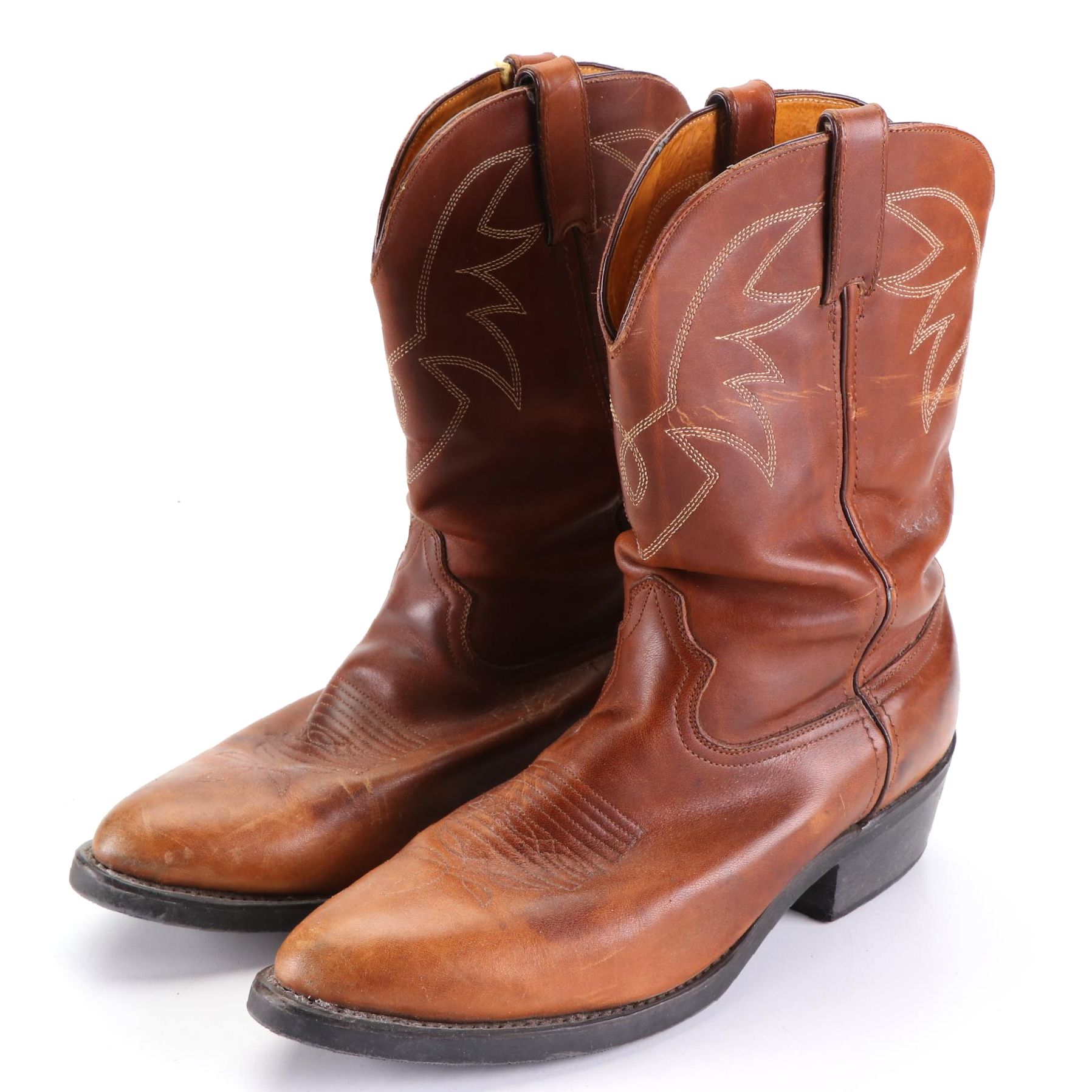Men's Durango Western Style Boots in Leather