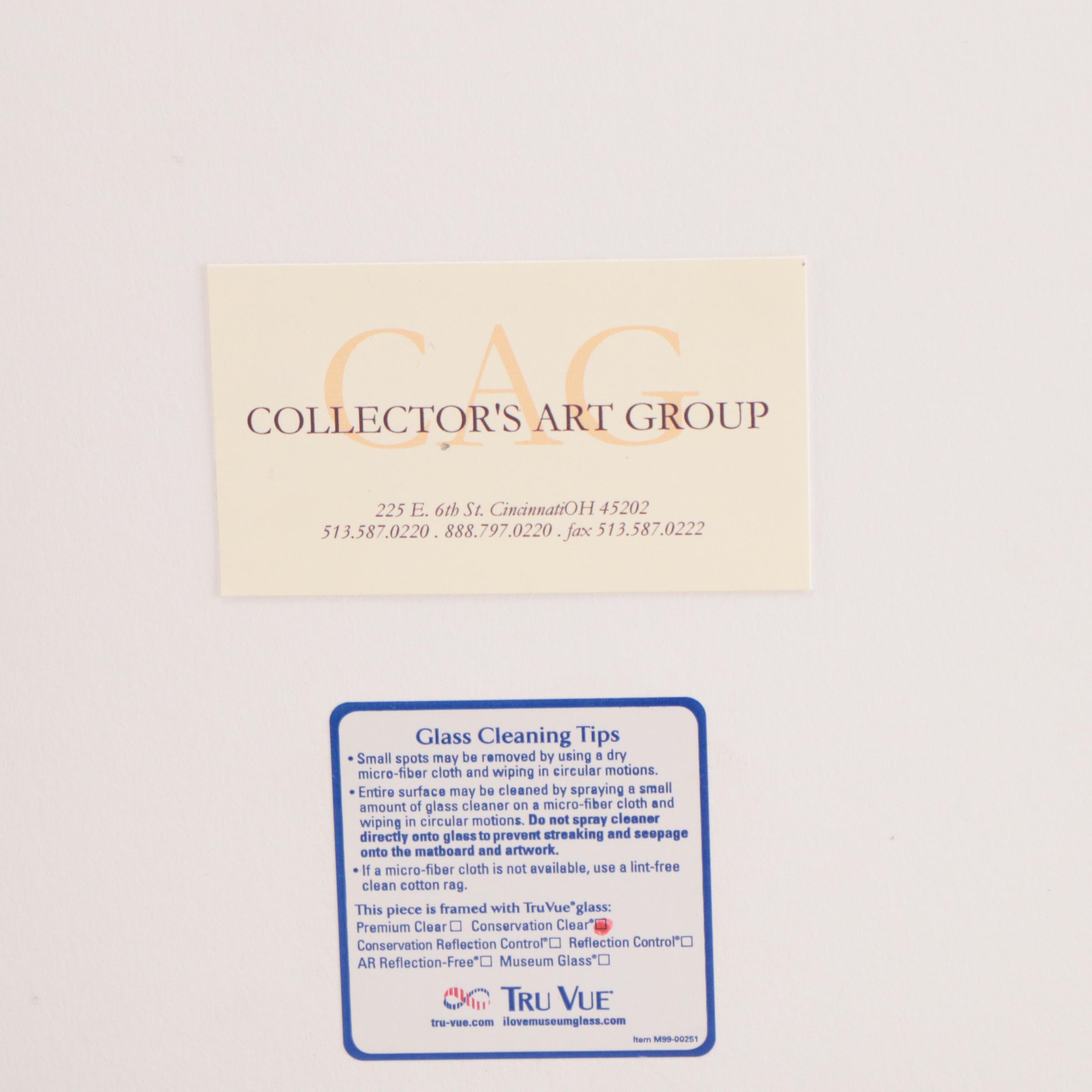 Sharon Sellet Non-objective Oil Painting "Trickery"