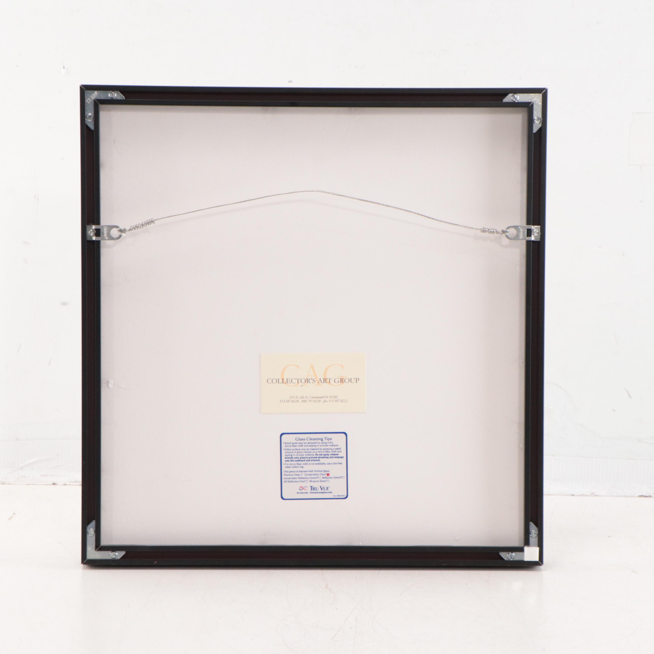 Sharon Sellet Non-objective Oil Painting "Trickery"