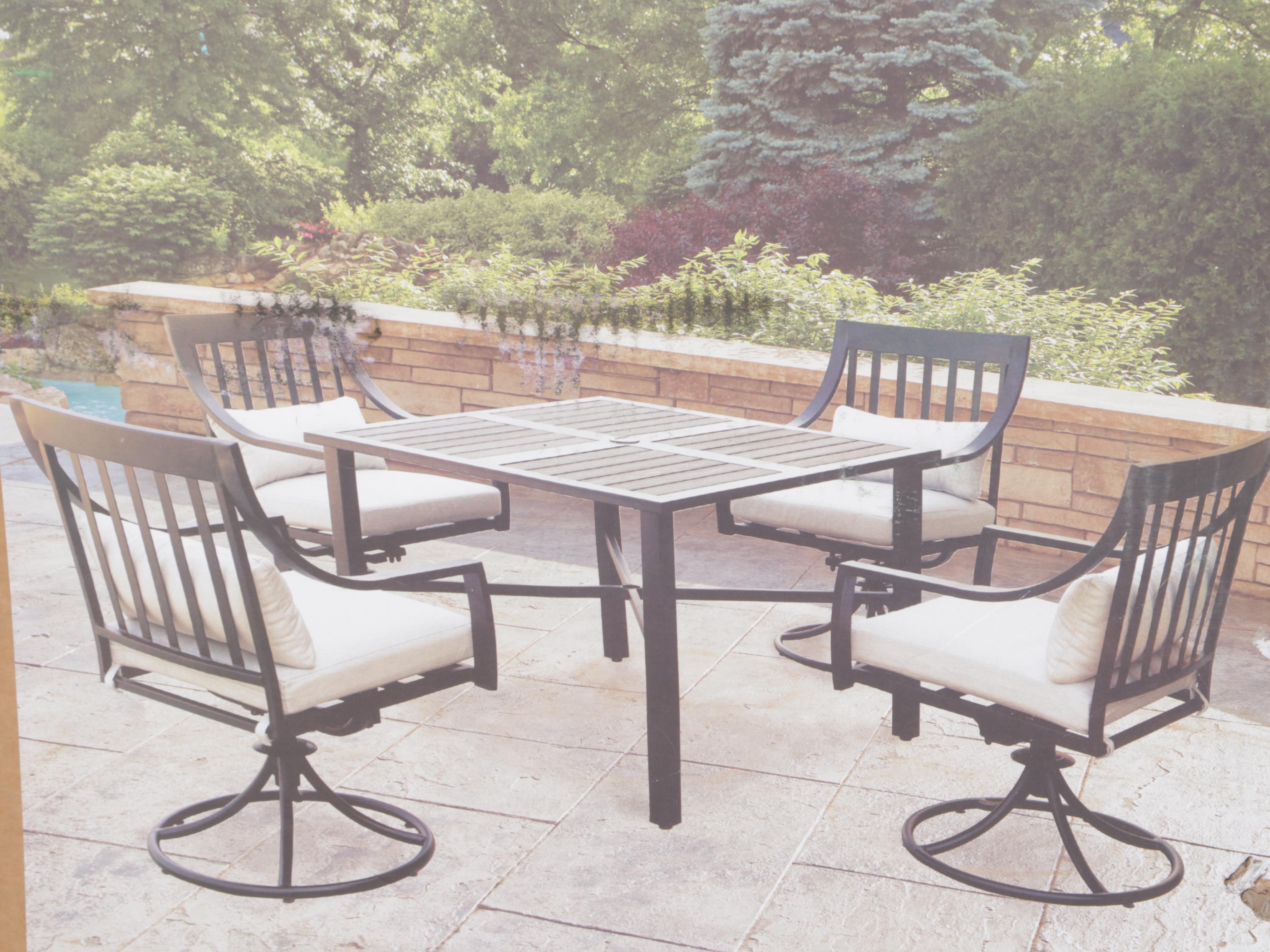 Living Accents Oceanside Five-Piece Patio Dining Set