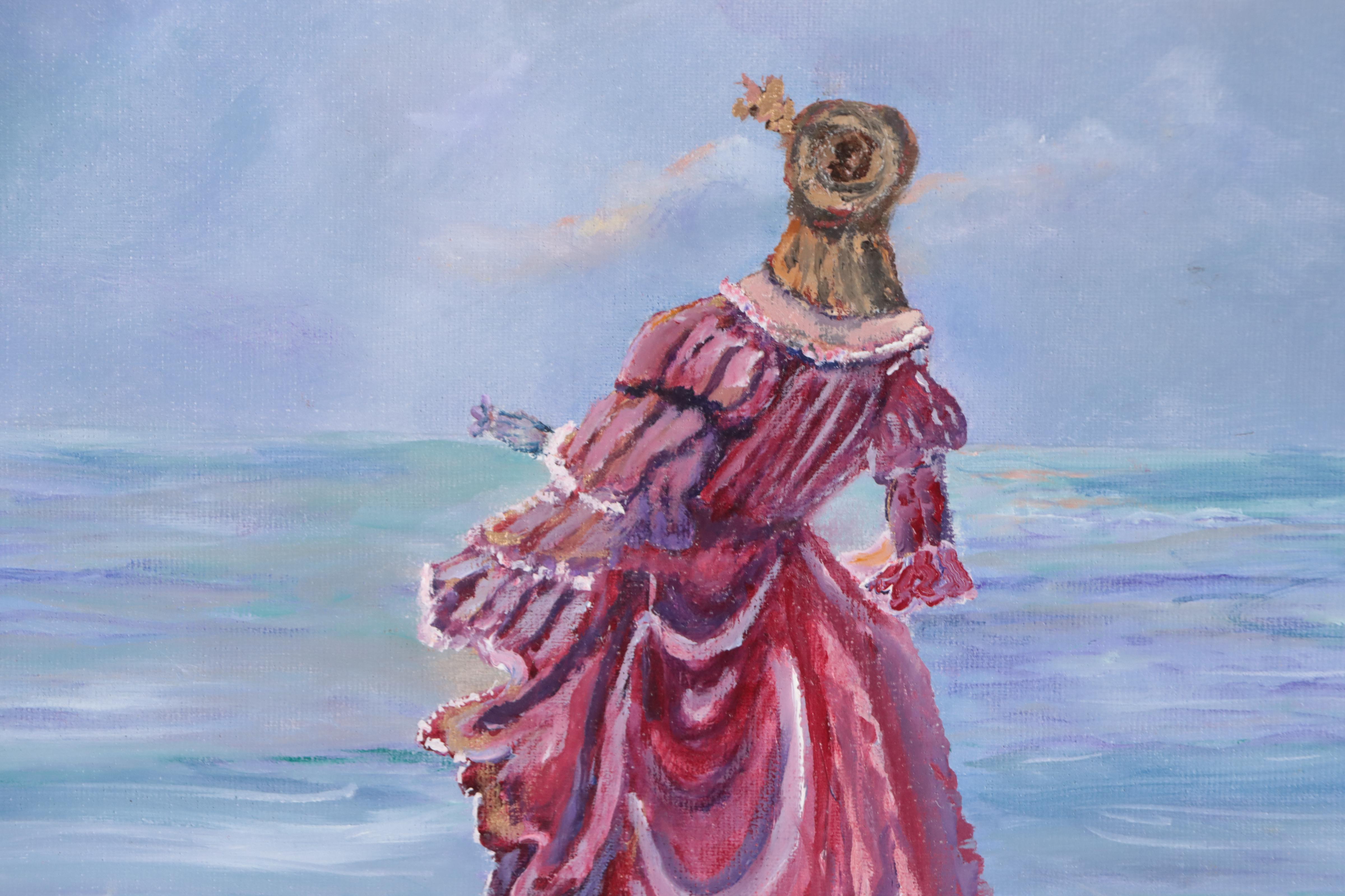 C. Gilpin Oil Painting "Keeping Vigil," 2021