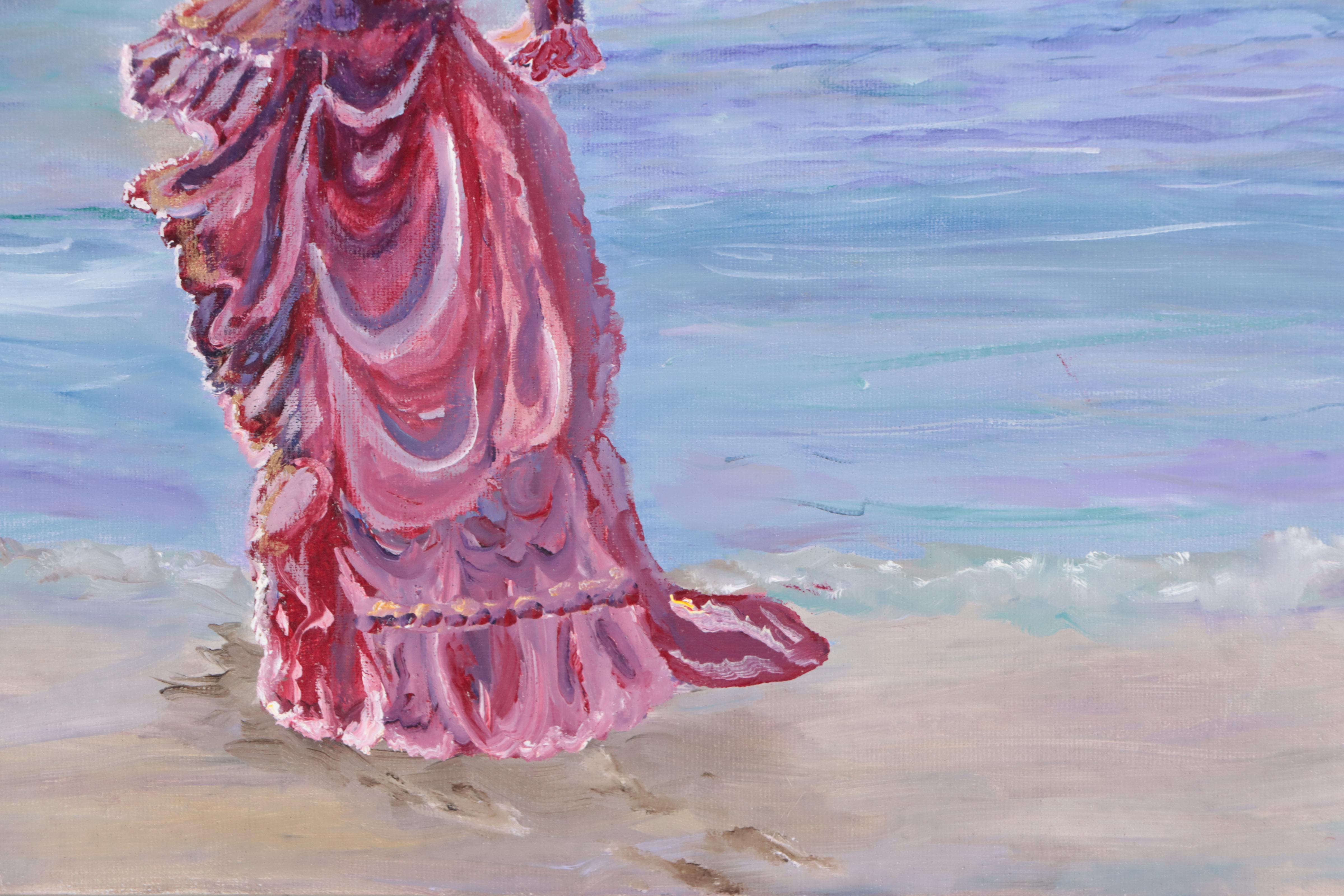 C. Gilpin Oil Painting "Keeping Vigil," 2021