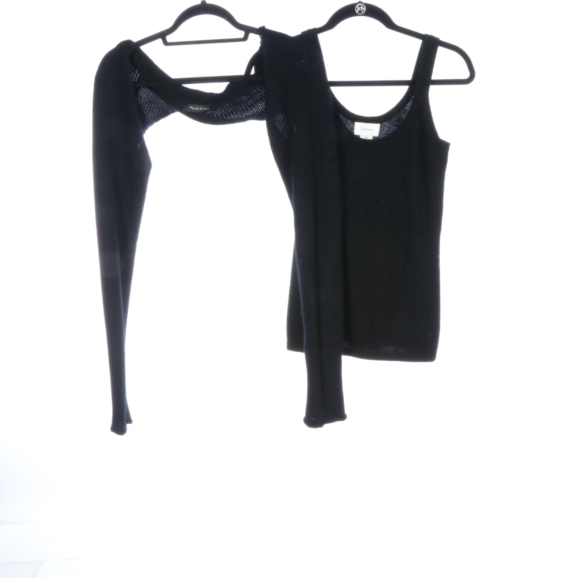 Neiman Marcus and Saks Fifth Avenue Cashmere Jumpsuit, Tank, Shrug and More