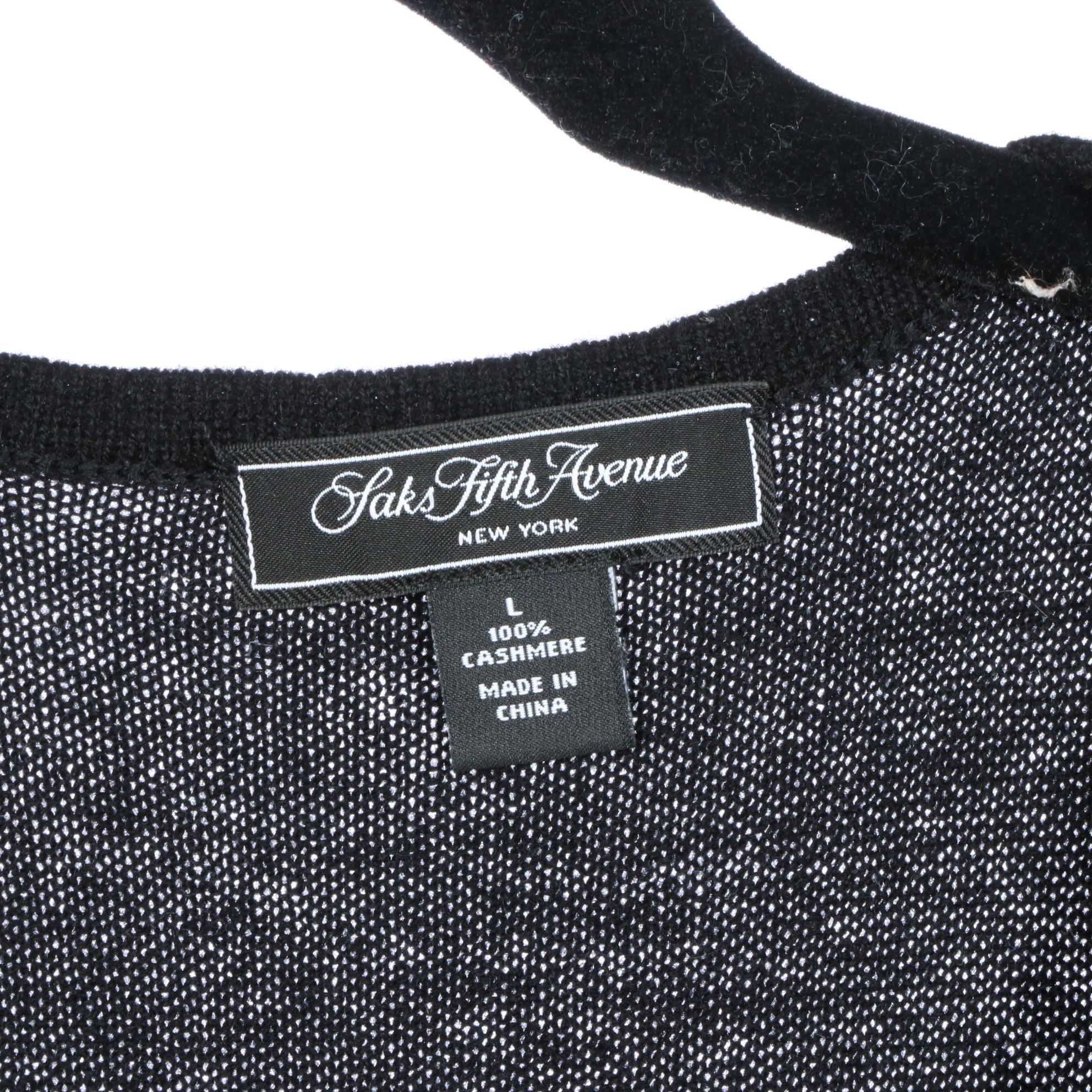 Neiman Marcus and Saks Fifth Avenue Cashmere Jumpsuit, Tank, Shrug and More