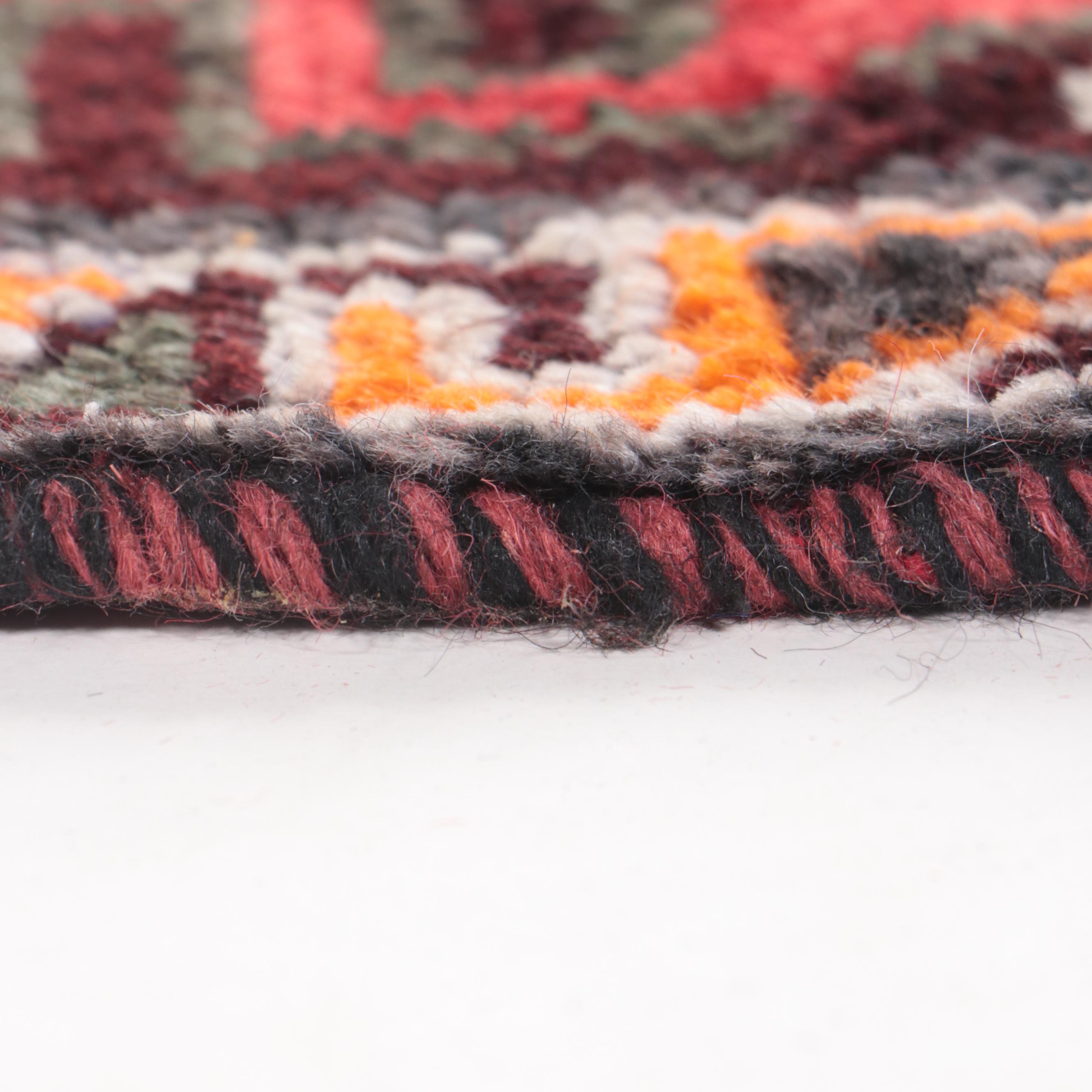 3'11 x 9' Hand-Knotted Persian Yalameh Long Rug