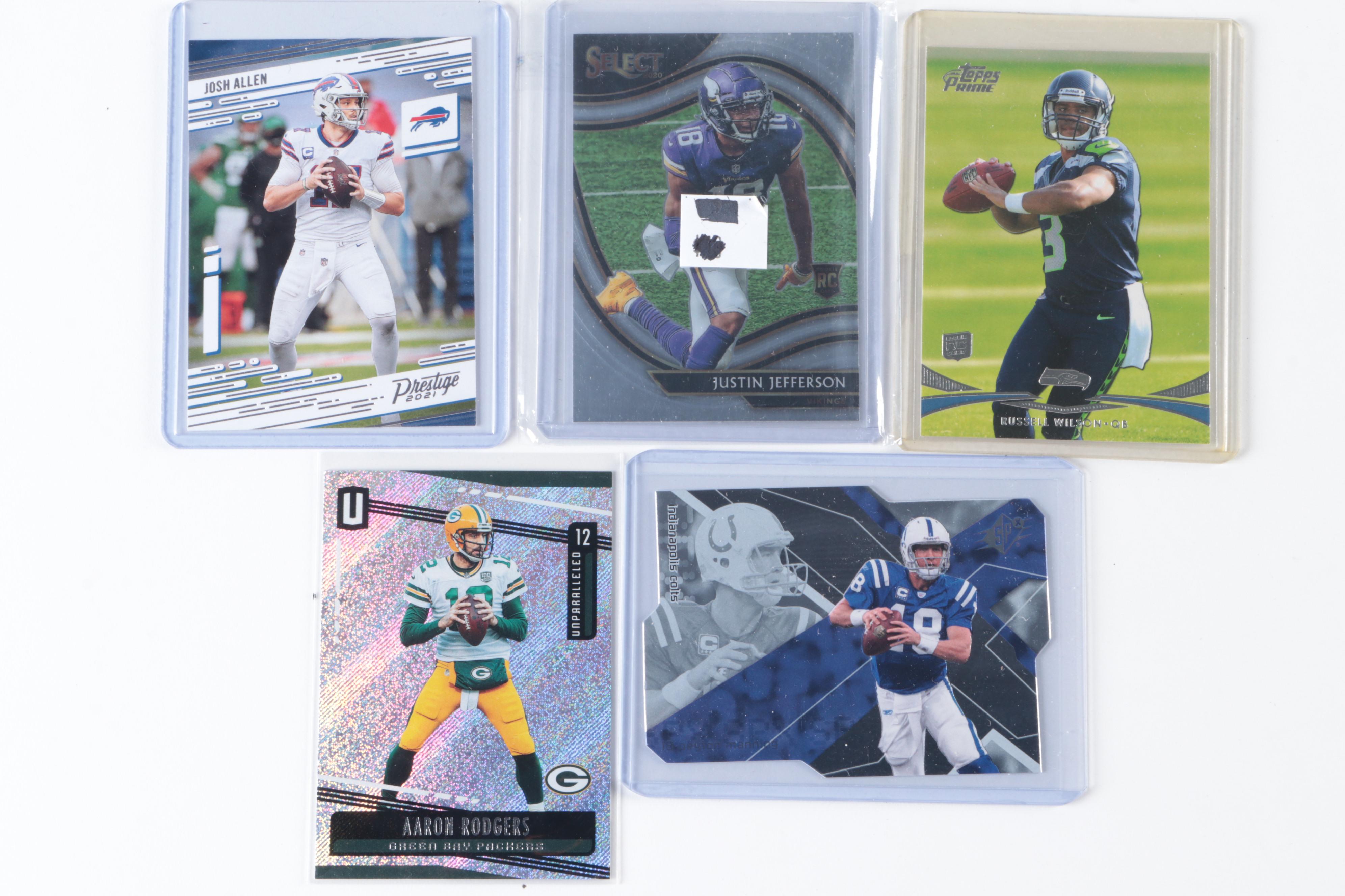 Topps, More Football Cards with Graded, Signed, Brady and More, 1990s–2020s