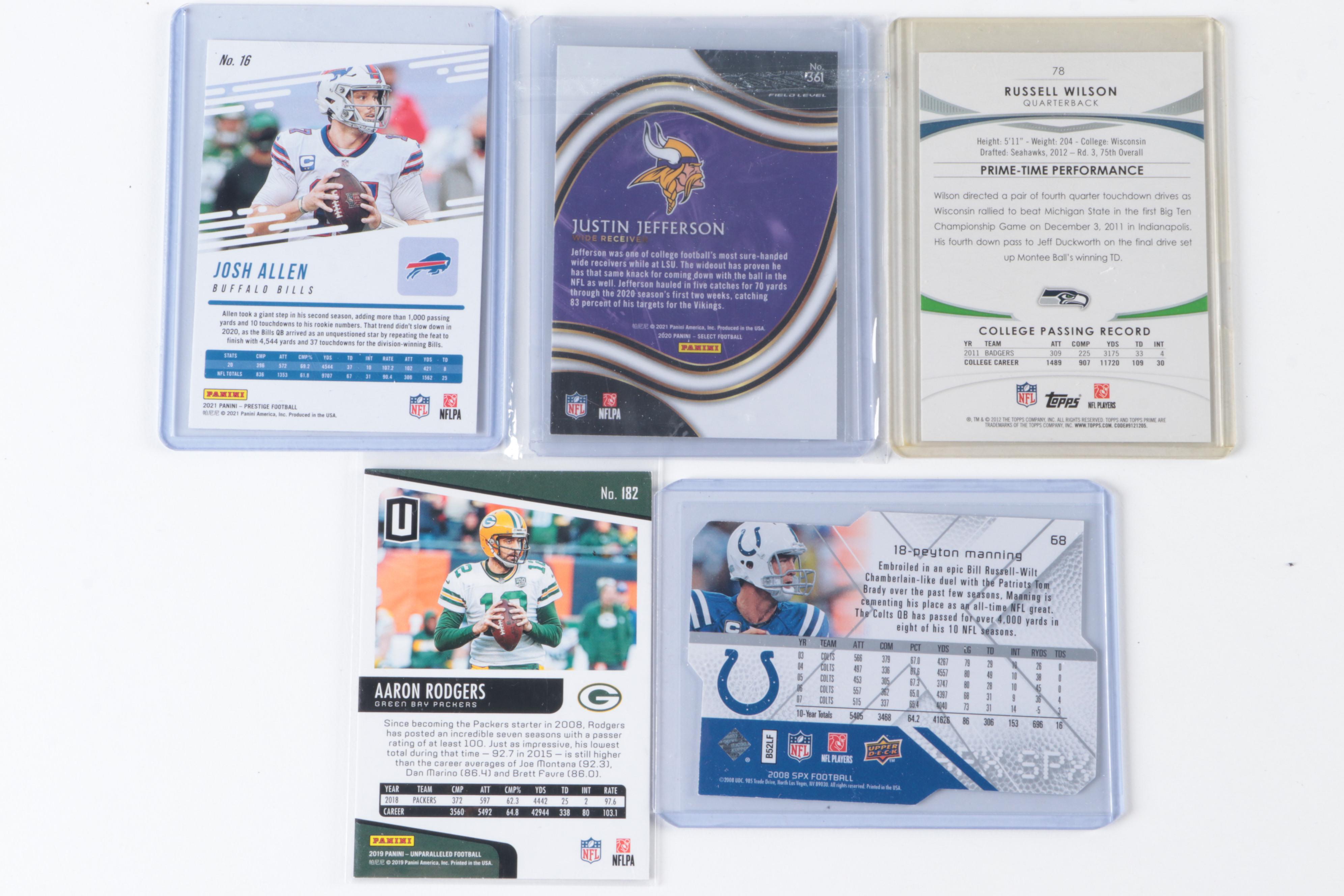 Topps, More Football Cards with Graded, Signed, Brady and More, 1990s–2020s