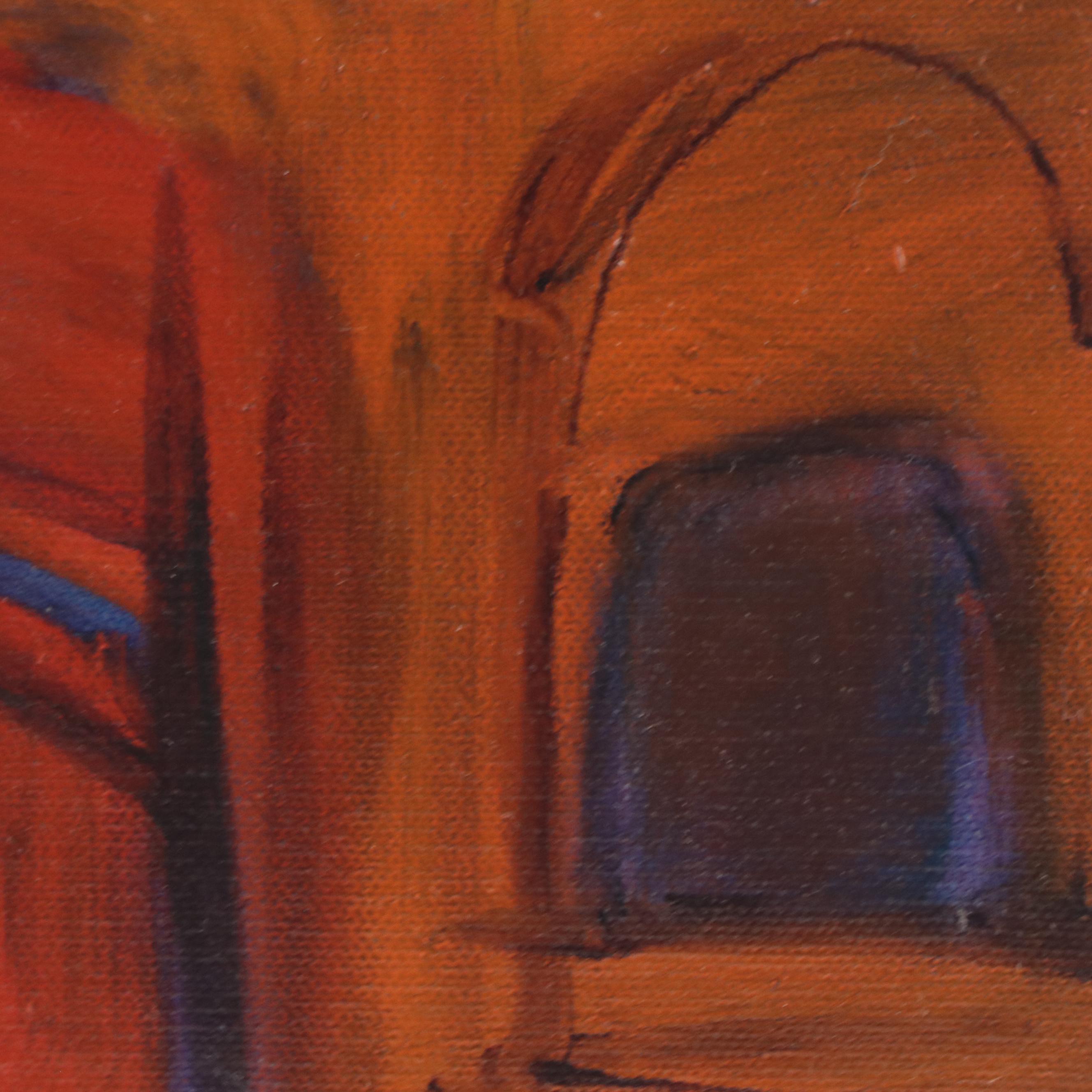 Sharon Sellet Oil Painting of Chair