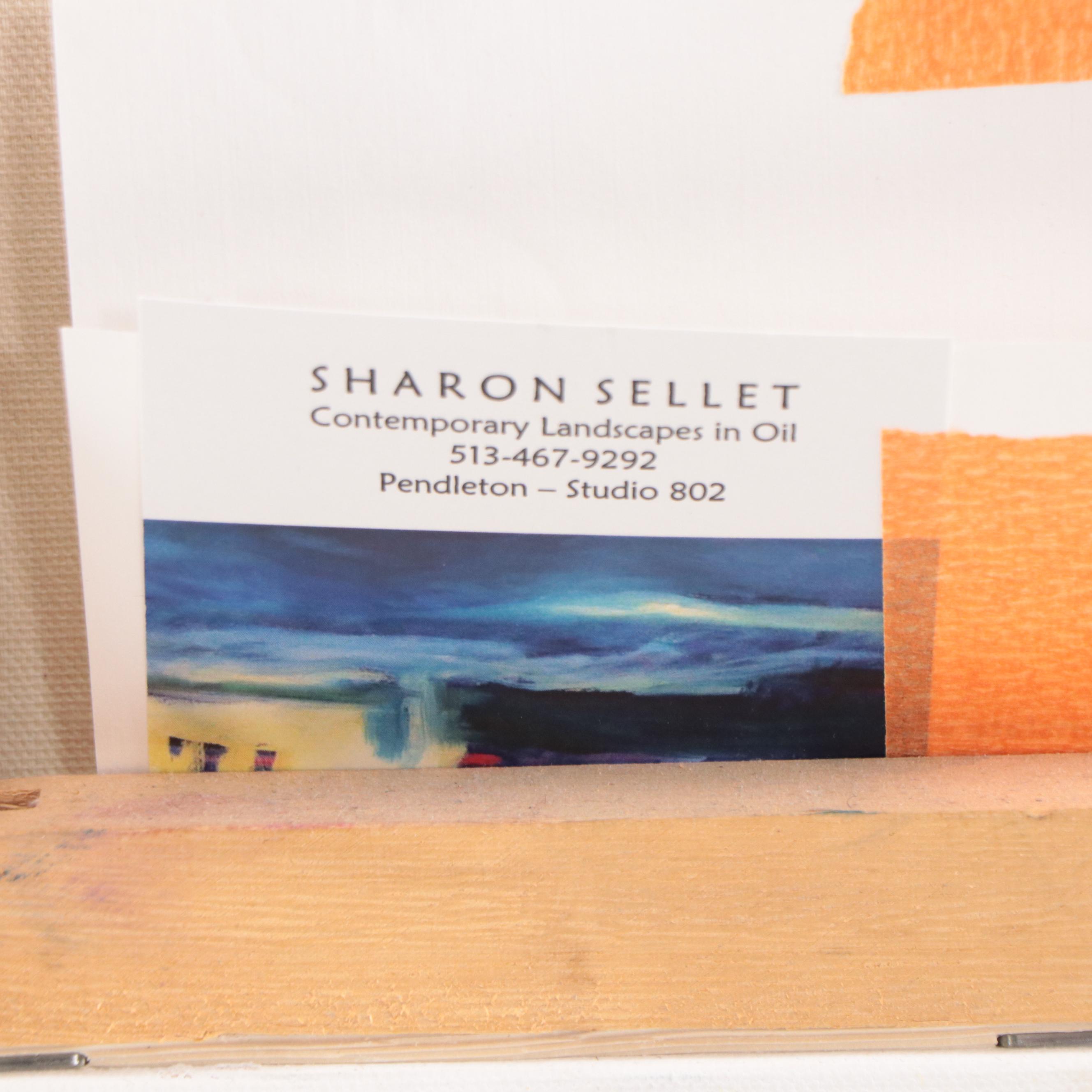 Sharon Sellet Oil Painting of Chair