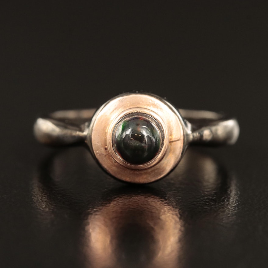 Sterling Opal Ring