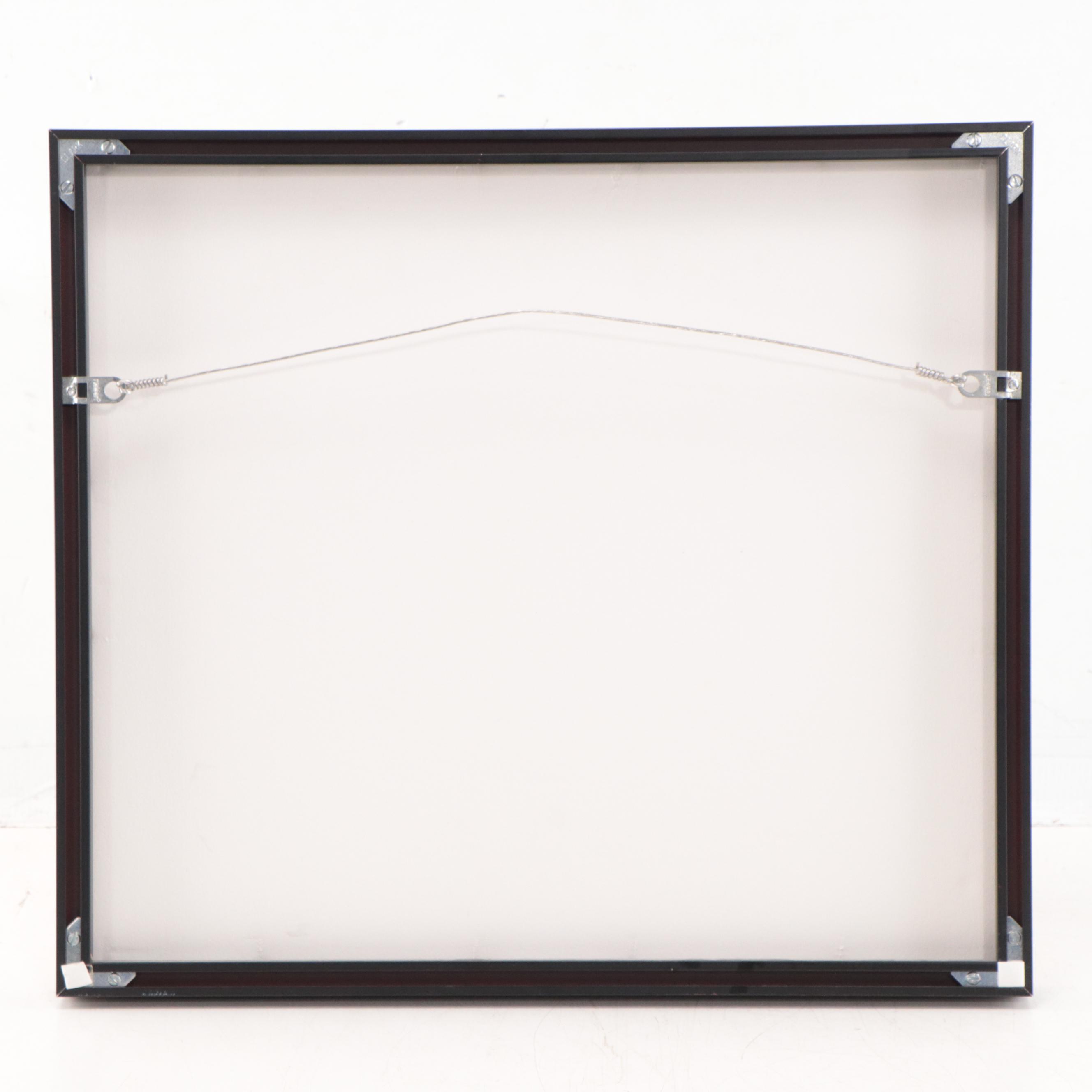 Sharon Sellet Non-objective Oil Painting "I Like It Here"