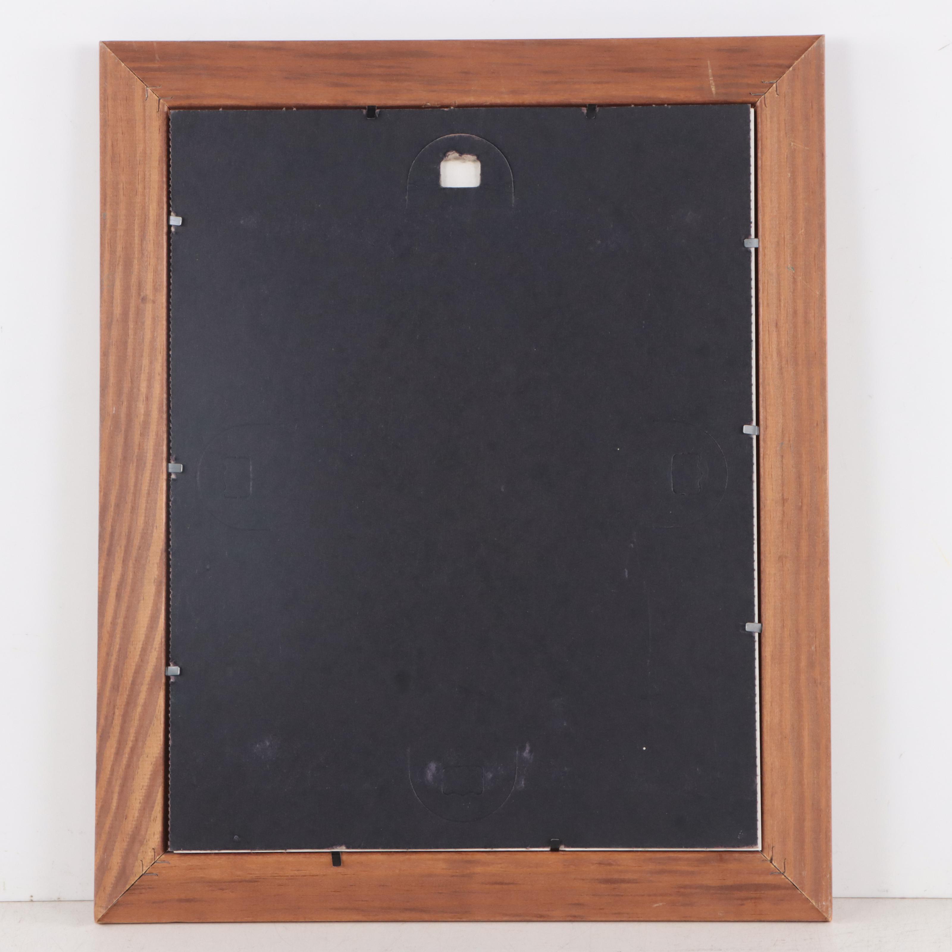 A. Taylor Coastal Landscape Offset Lithograph "Maui Palms," 2003