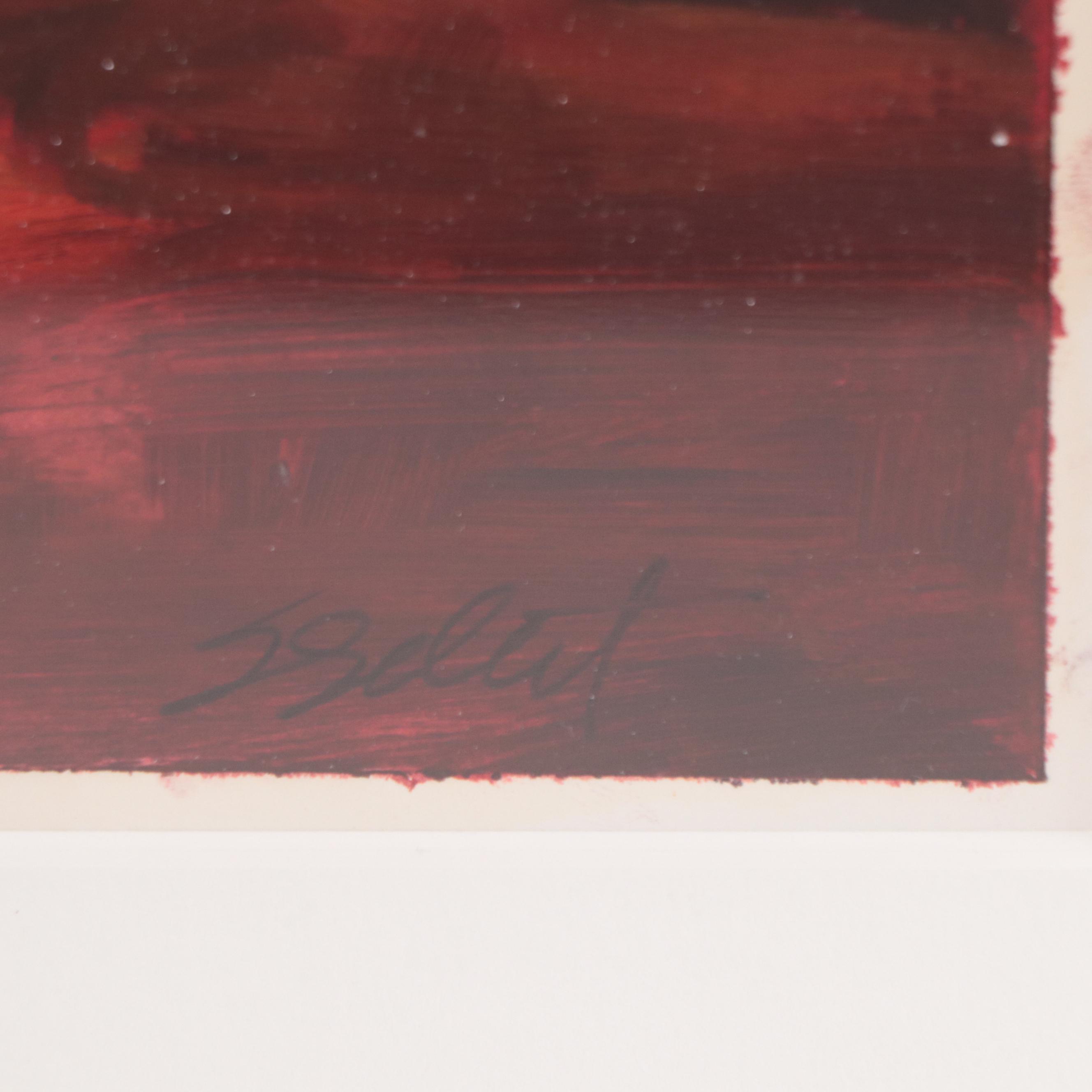 Sharon Sellet Non-objective Oil Painting