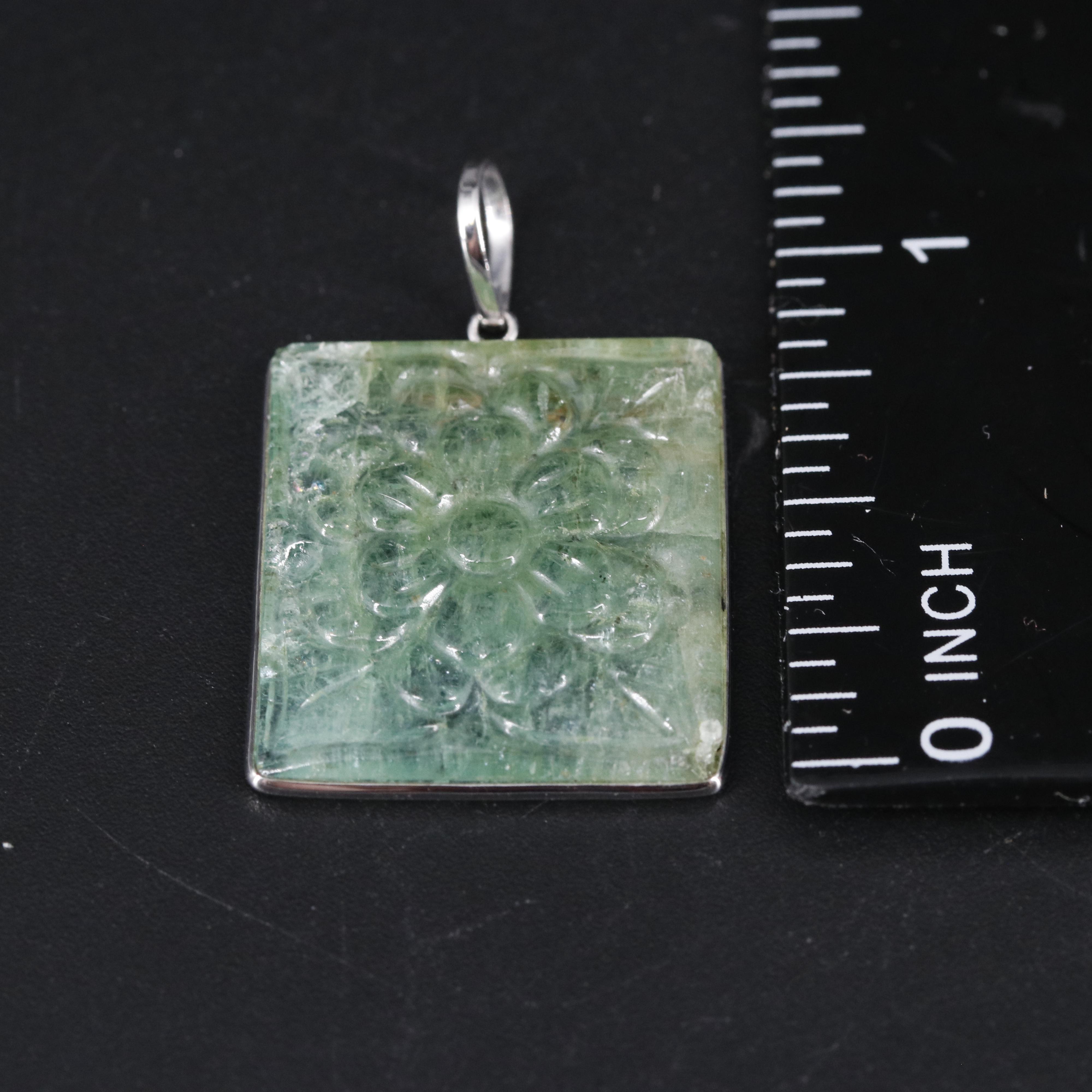 14K Emerald Pendant