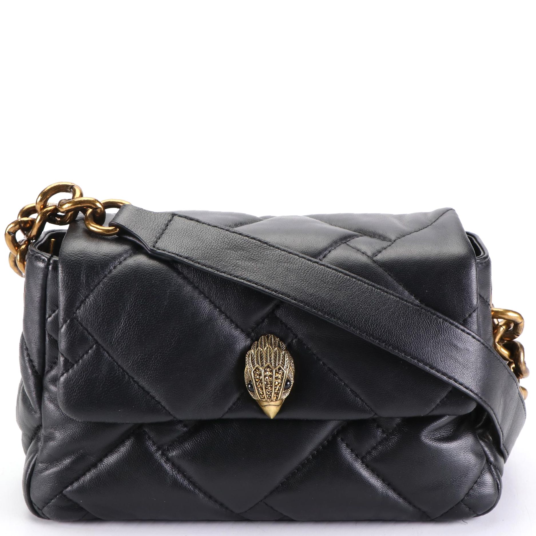 Kurt Geiger Kensington Shoulder Bag in Quilted Leather