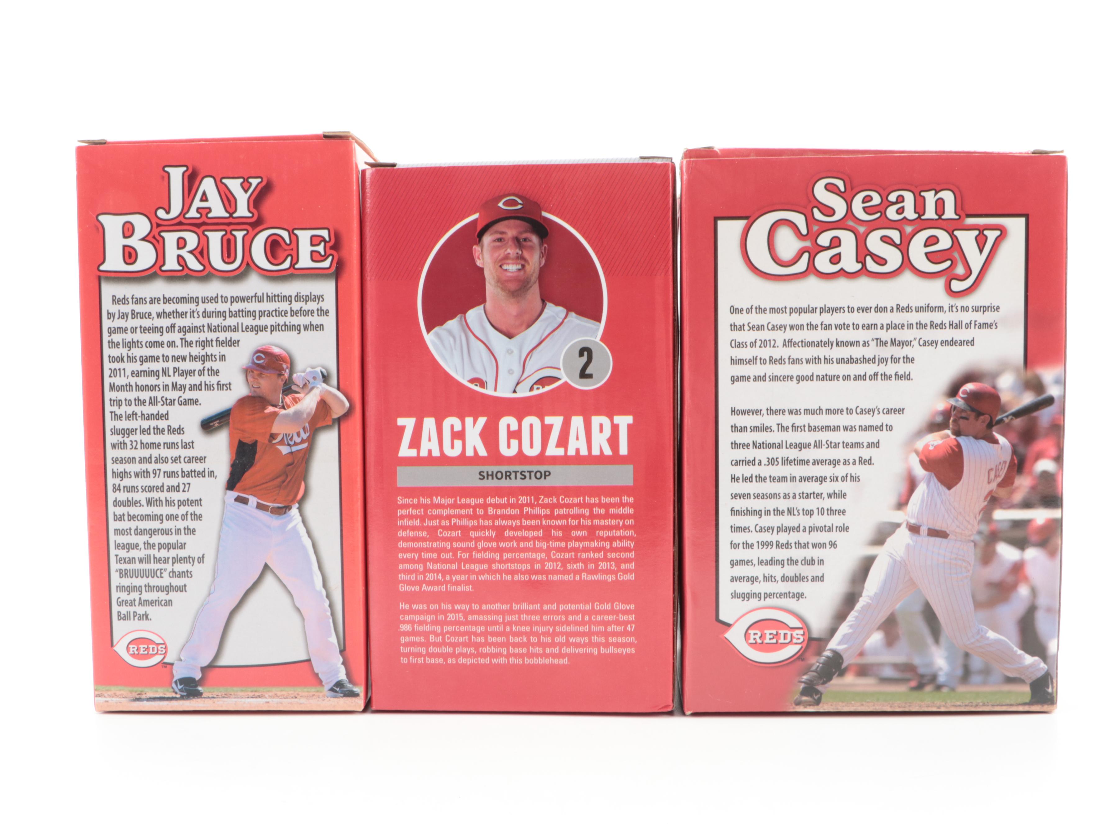 Votto, Gomes and More Reds Bobbleheads and Rolen Gold Glove Award Replica